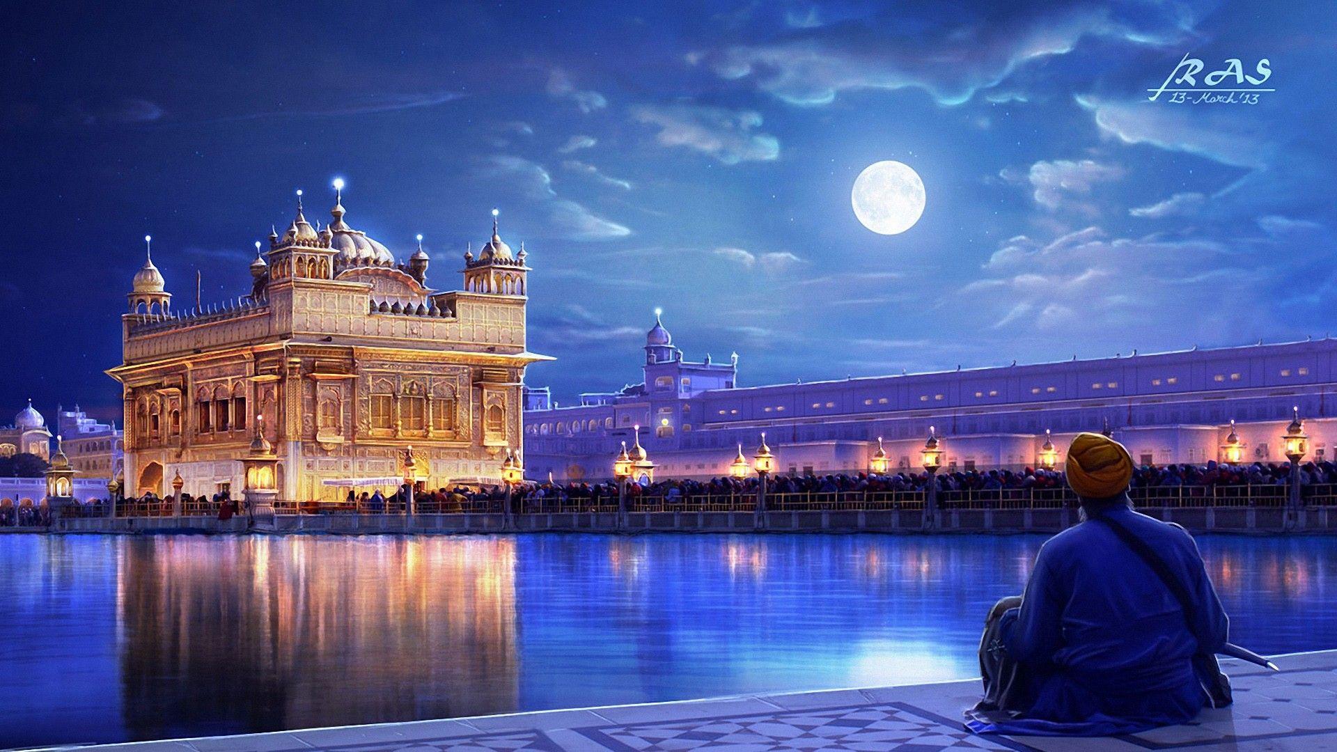 Golden Temple Amritsar Punjab India HD Wallpaper