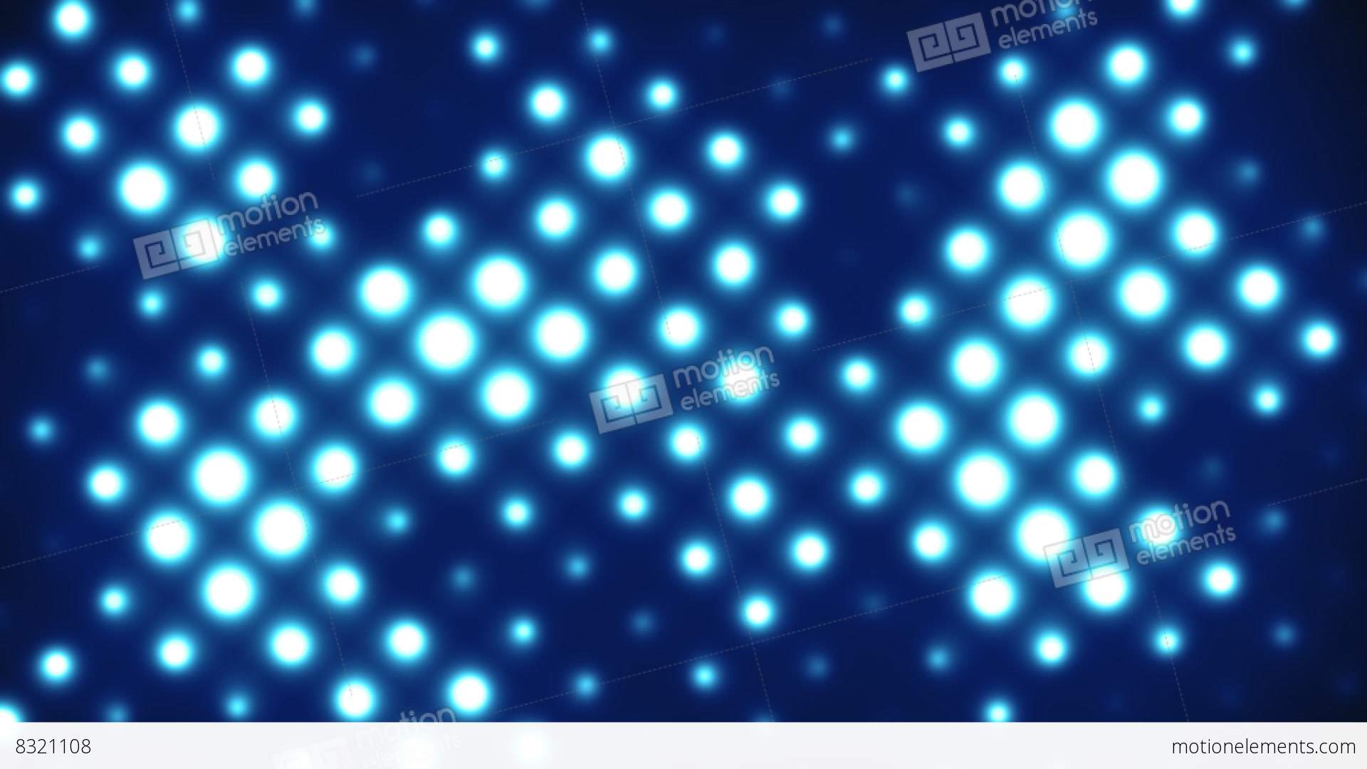 Dj Dance Party Circular Lights 2- Loopable Background Stock