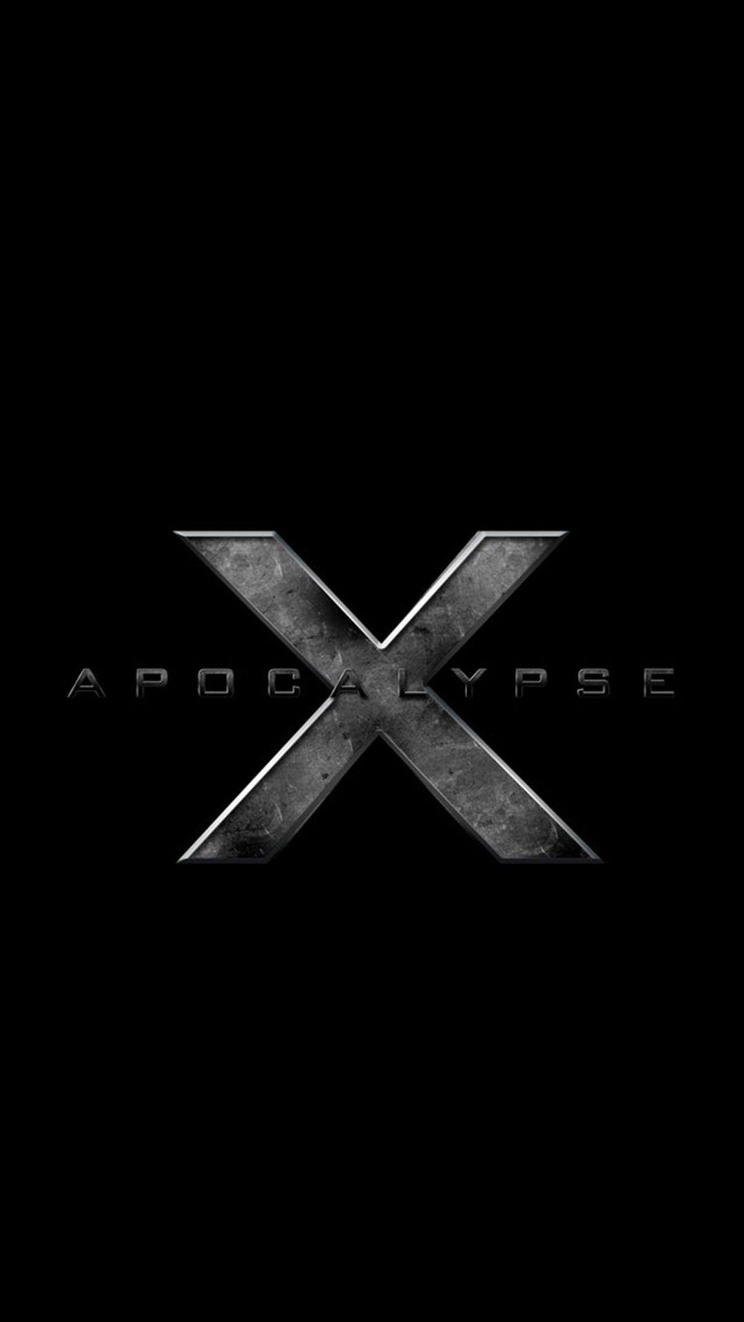 X Men Apocalypse Movie Logo Android Wallpaper Free Download