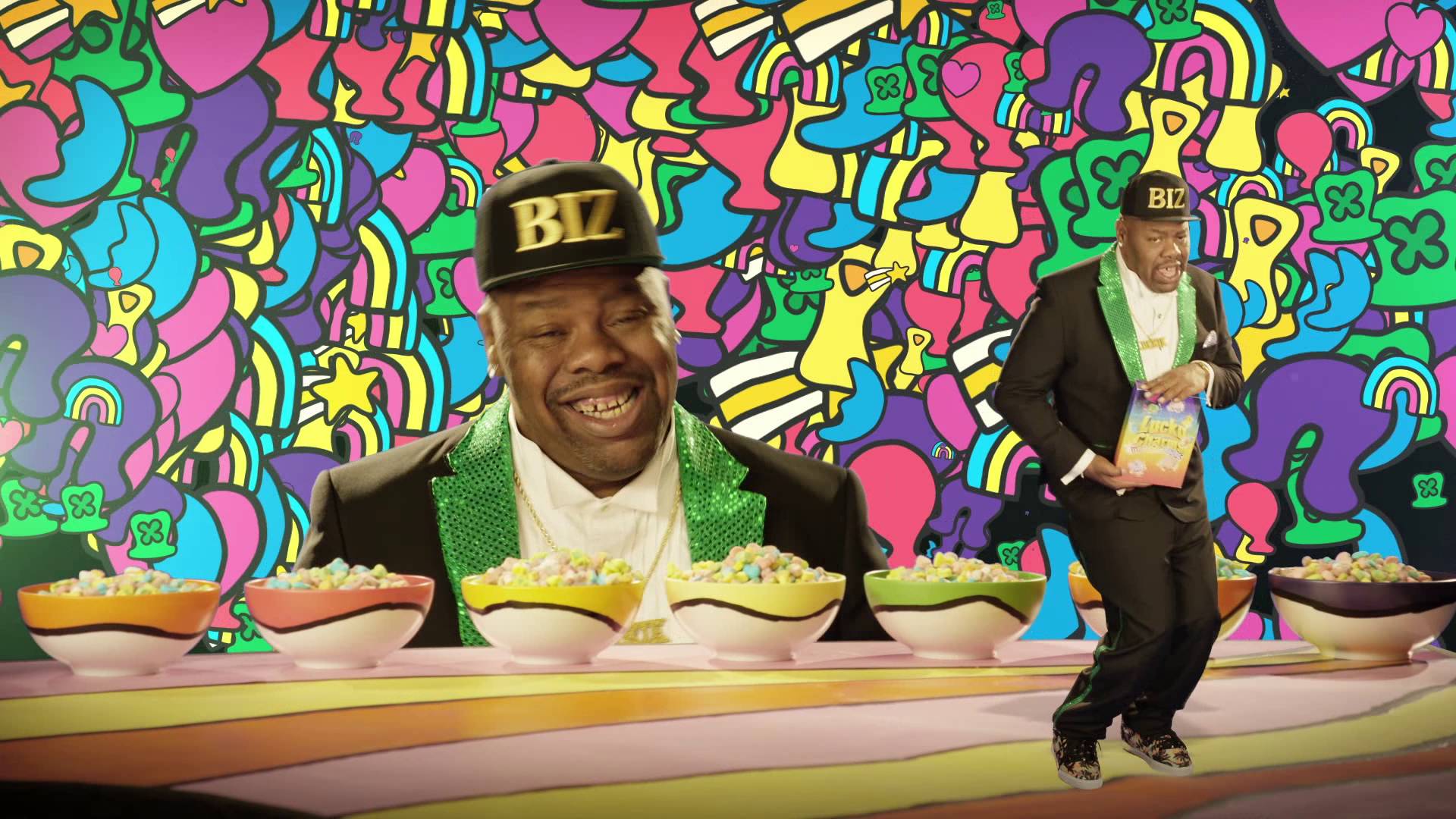 The unicorn of the cereal world is real! Biz Markie + Lucky Charms