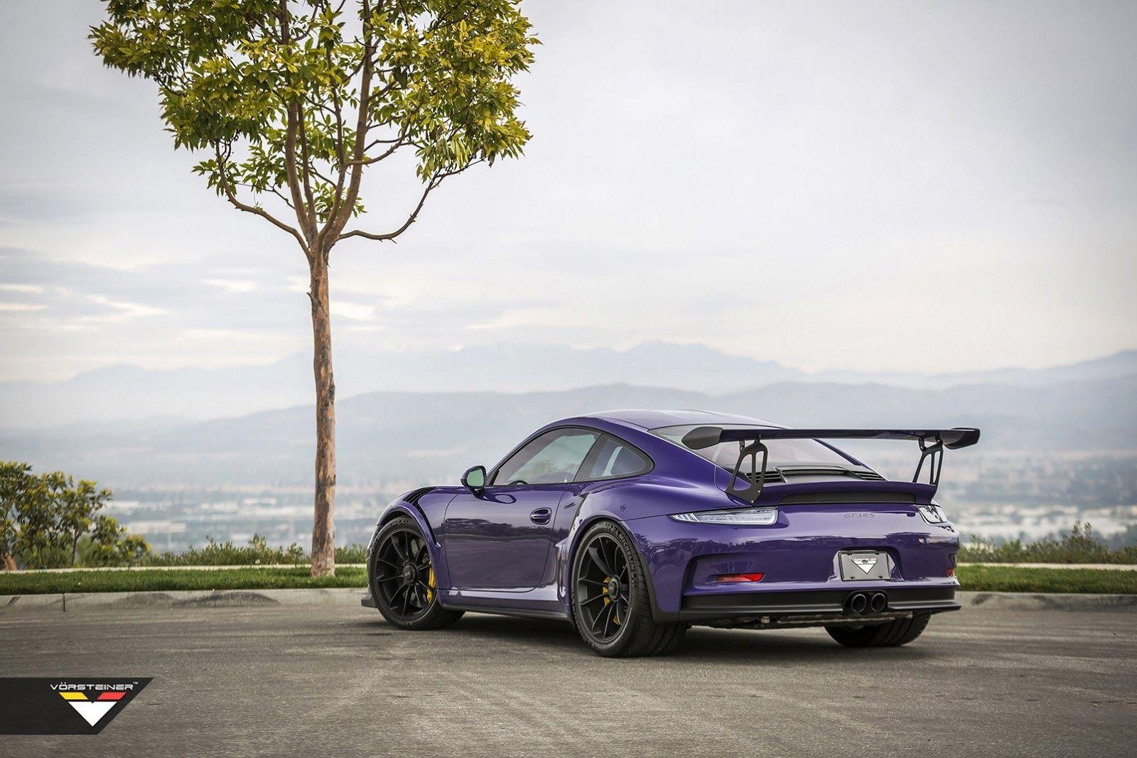 Purple Beast: Vorsteiner Goes To Town On Porsche 911 GT3 RS