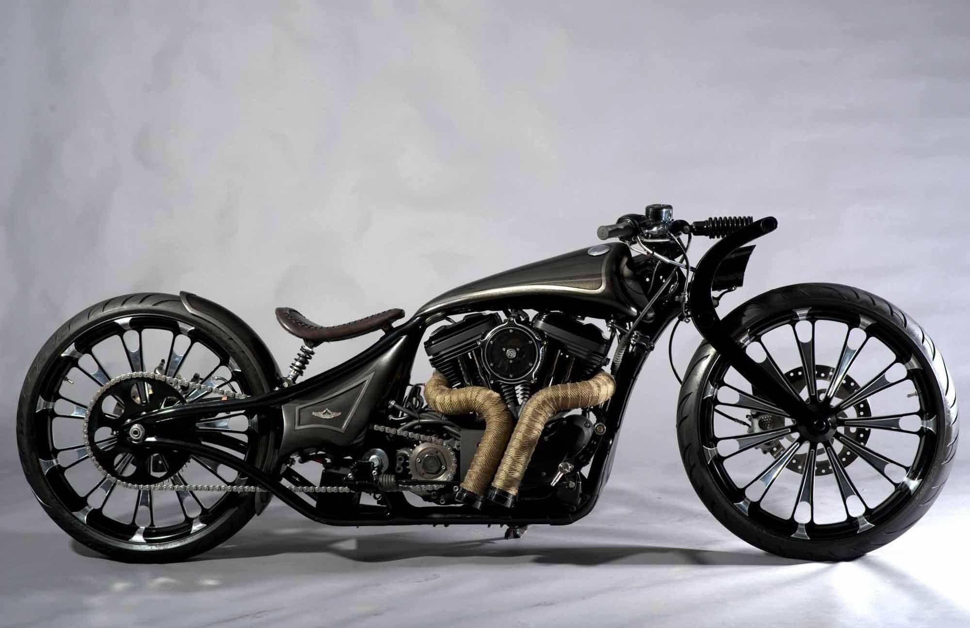 Old Customised long bike HD wallpaper free. Wallpaper and Background