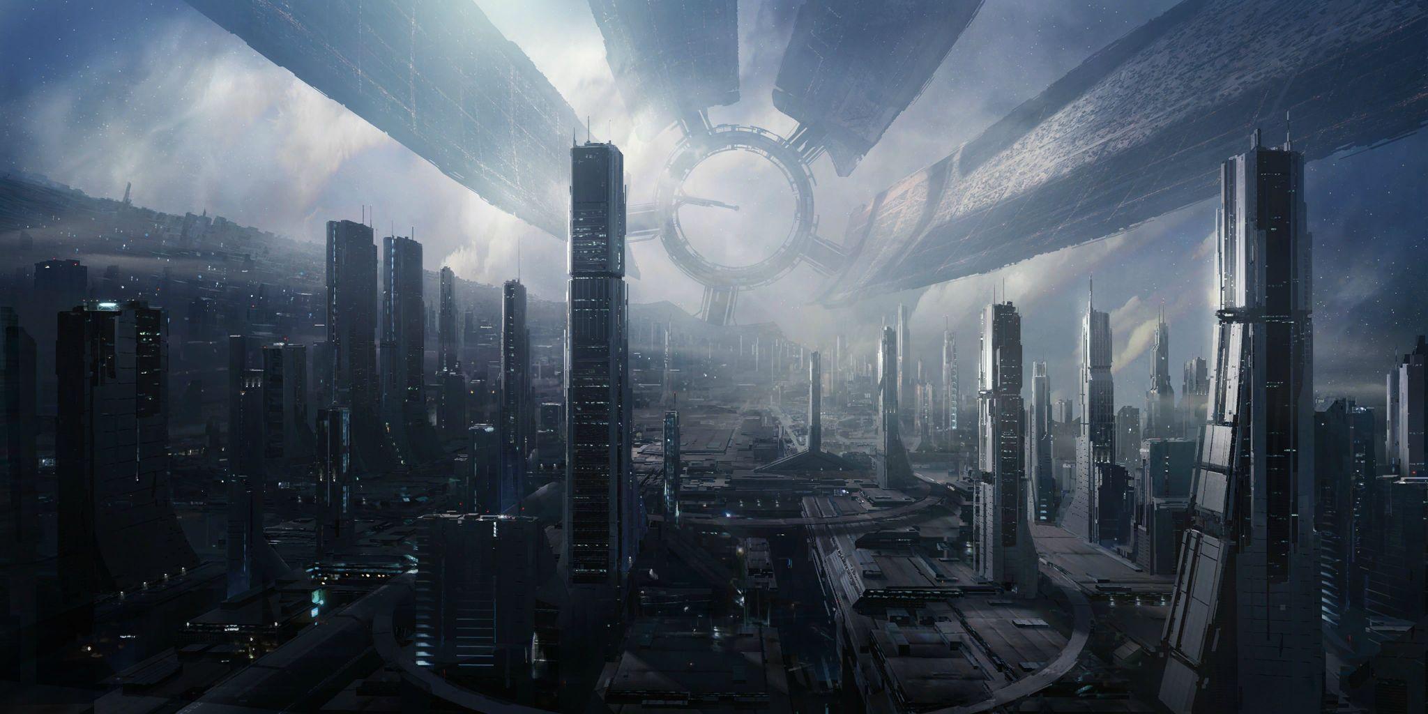 Future City 2 [2048x1024]