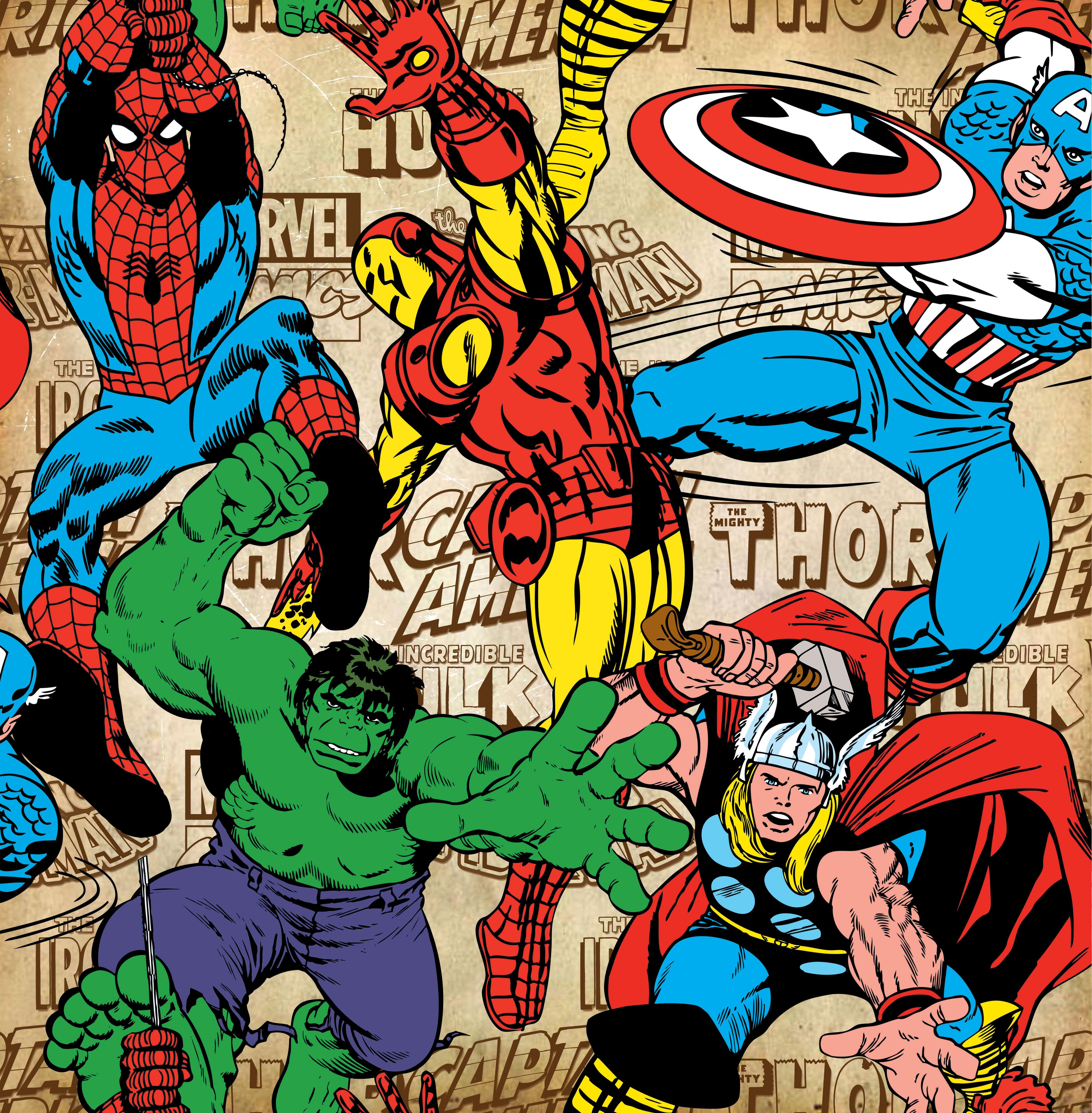 Superhero wallpaper. Марвел, Юмор, Комиксы марвел