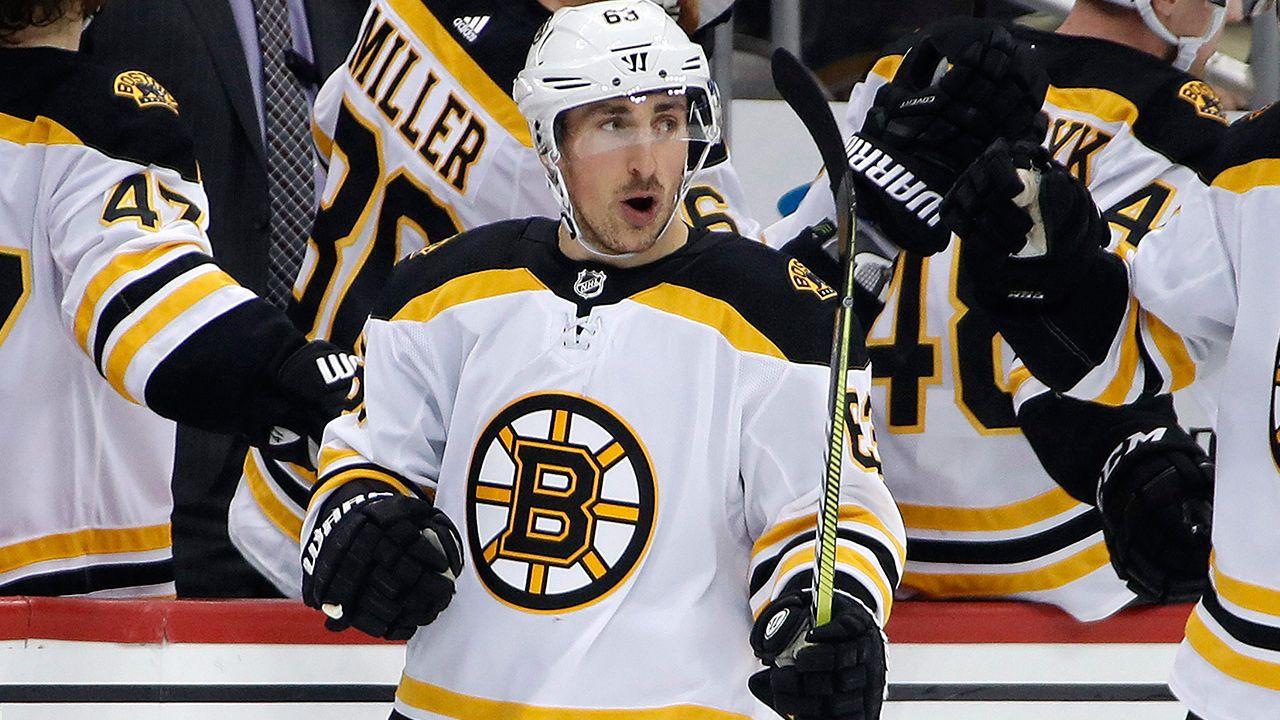 Marchand Out With Upper Body Injury Against Blackhawks