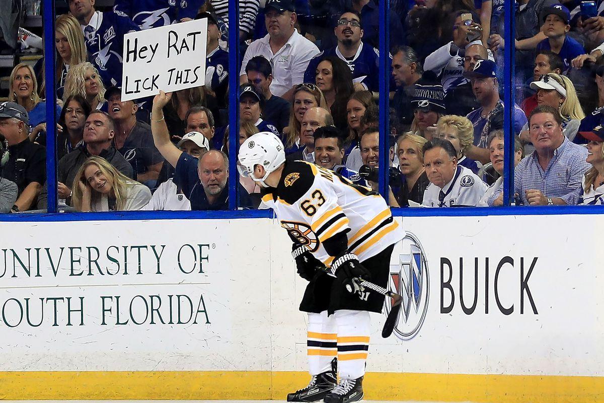 Email leaked* to Raw Charge: NHL tells Brad Marchand, Please keep