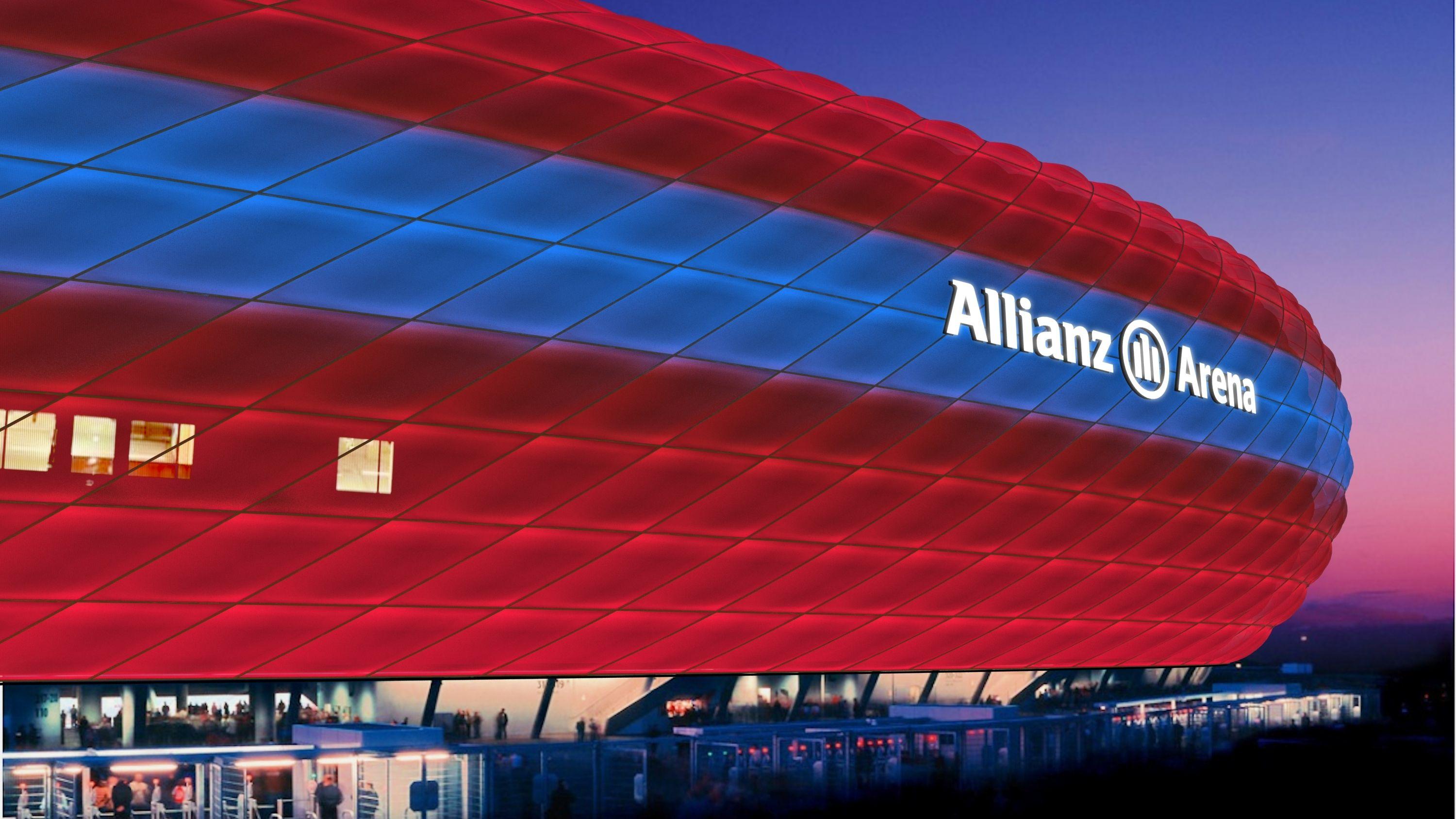 Free Bayern Munich Allianz Arena Wallpaper Desktop at Cool Monodomo