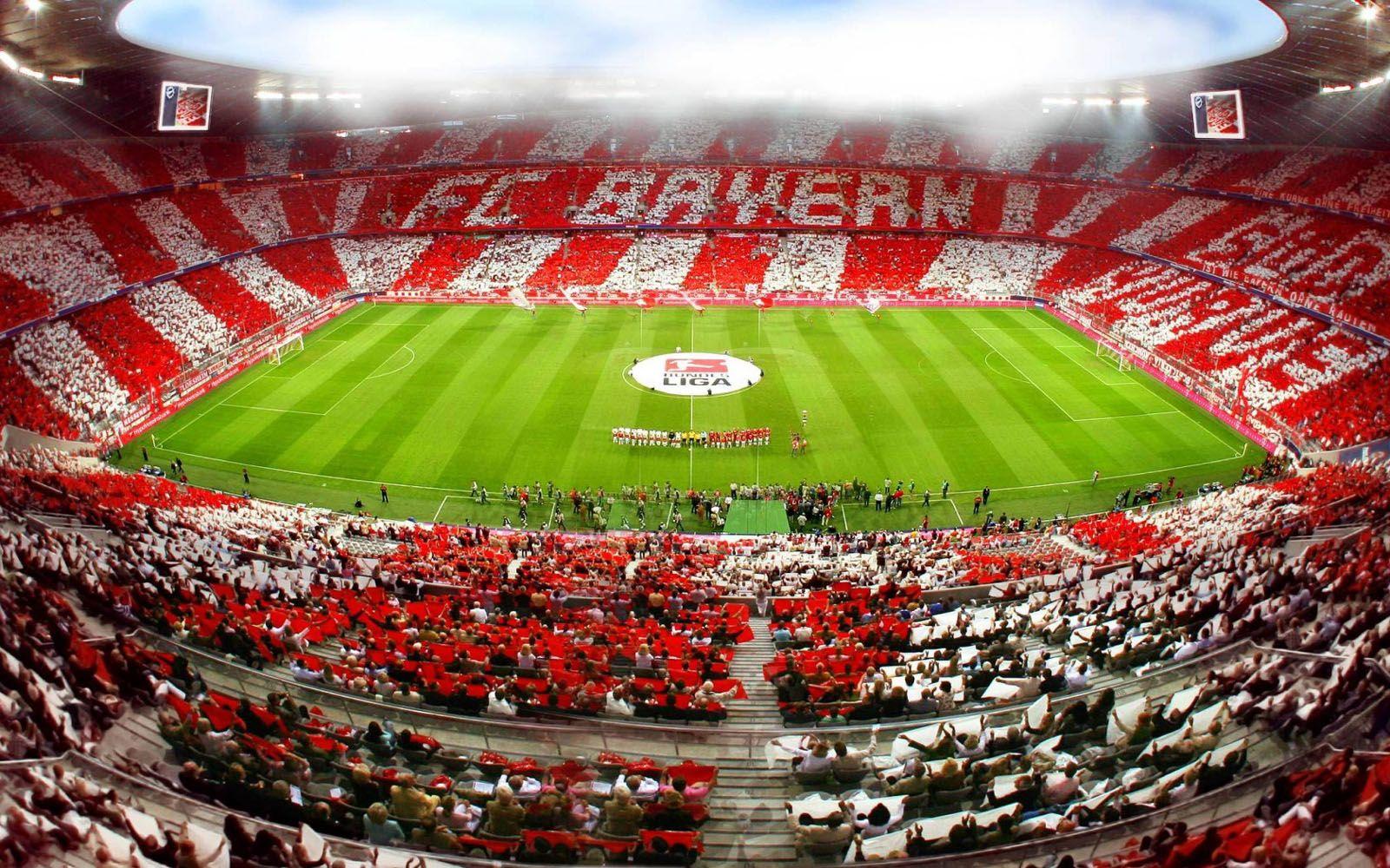 Bayern Munich Allianz Arena 2013 Wonderful Atmosphere HD Desktop