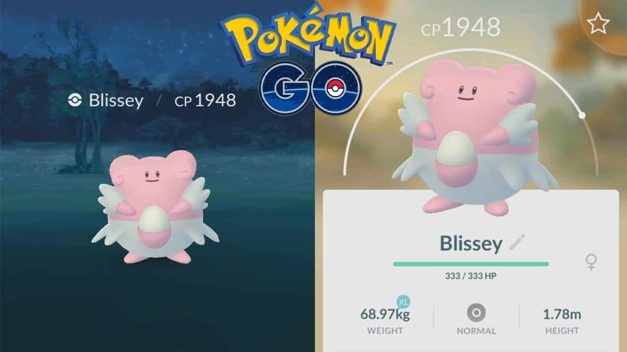Don't Use Blissey and Chansey in Pokemon Go Raids