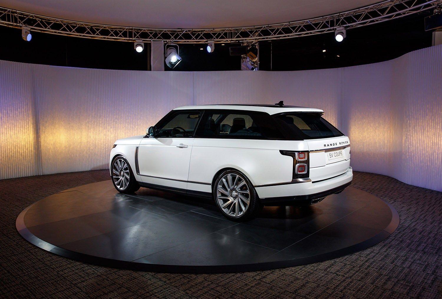 Range Rover SV Coupe debuts