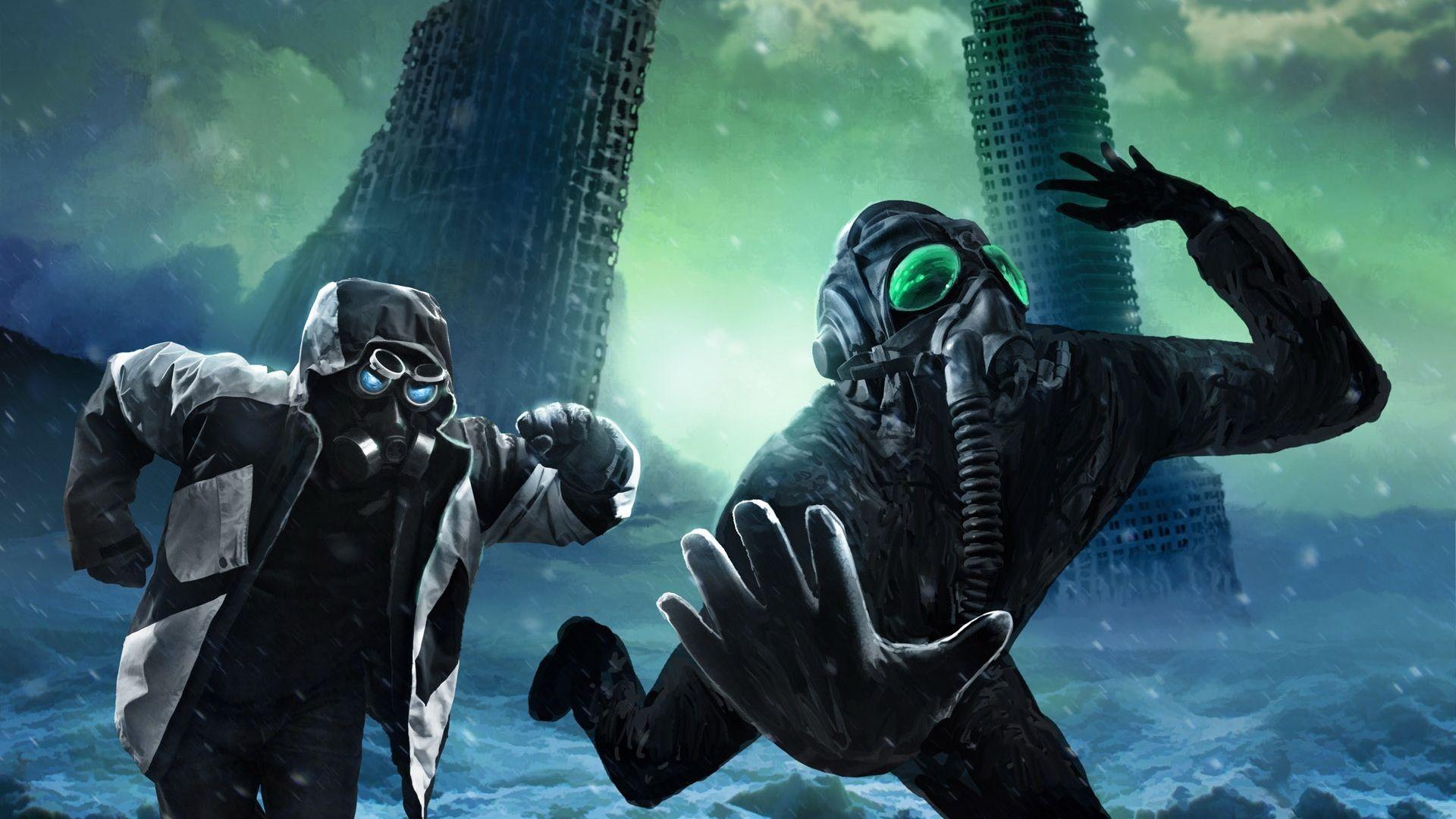 Download Wallpaper 1920x1080 The end of the world, run and chase