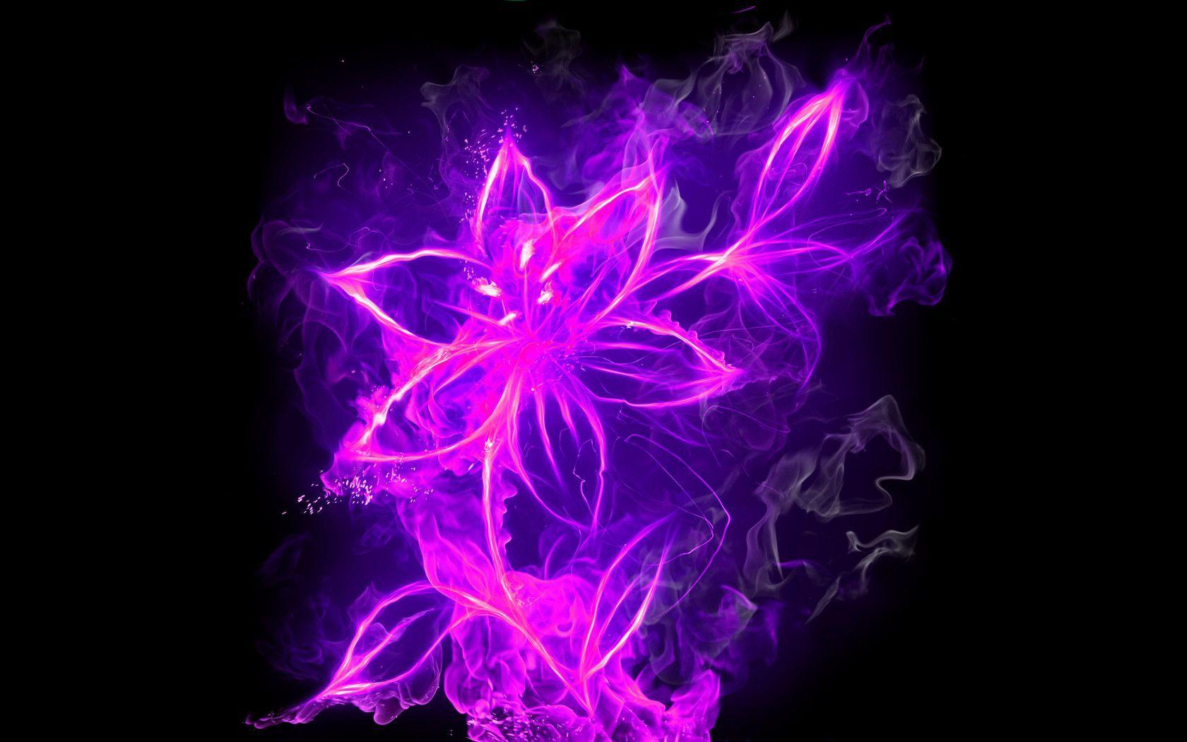 Fire Flower Wallpaper, Fire Flower HD Image