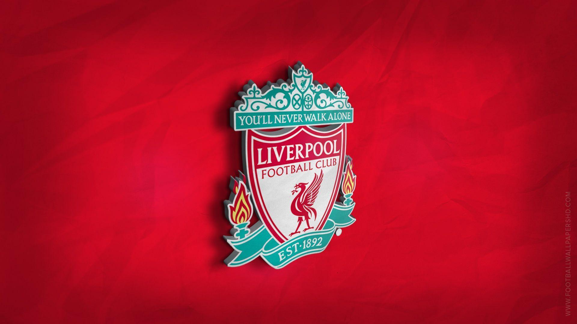 Liverpool FC 3D Logo Wallpaper. Football Wallpaper HD