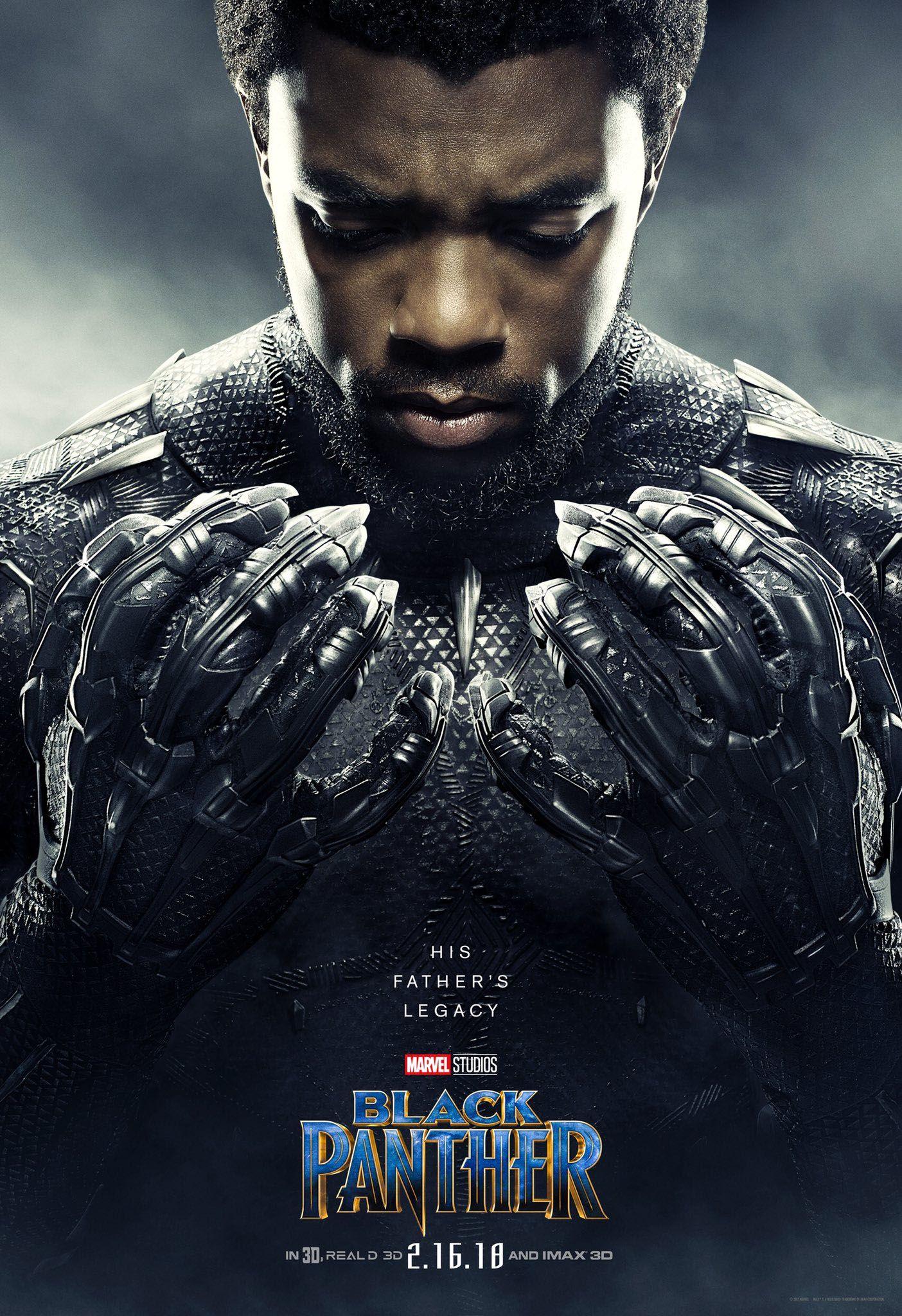 BLACK PANTHER Character Posters Embrace “Wakanda Forever”