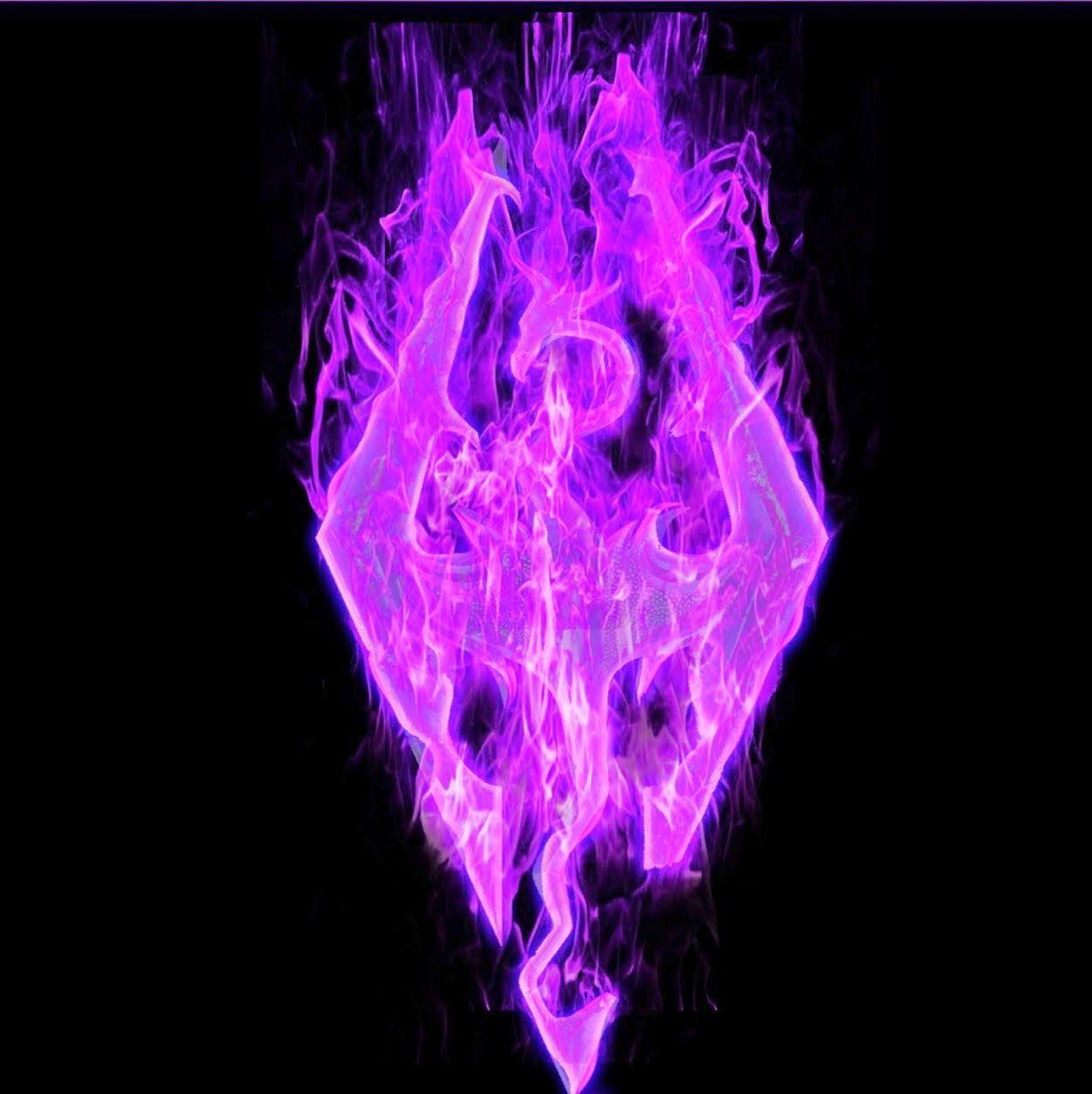 Purple Fire Wallpaper, PC Purple Fire Wallpaper Most Beautiful