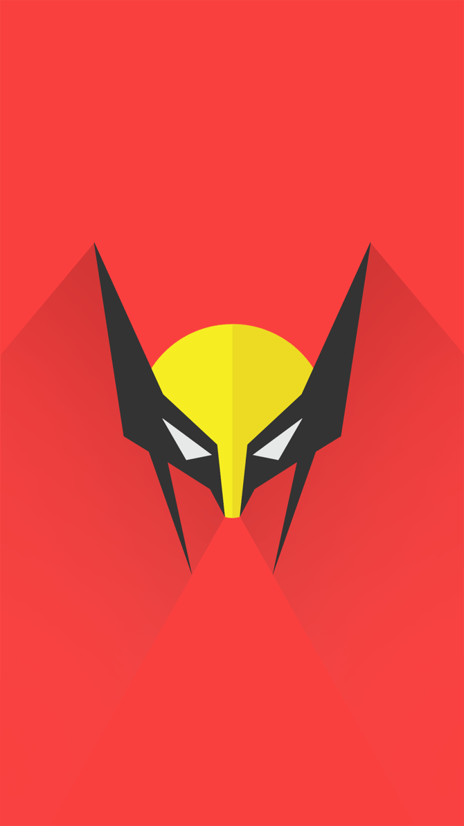 Wolverine Logo Wallpaper iPhone 6S PLus