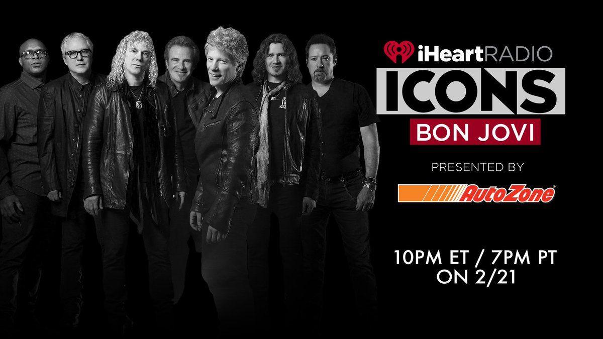 Bon Jovi us for our performance with