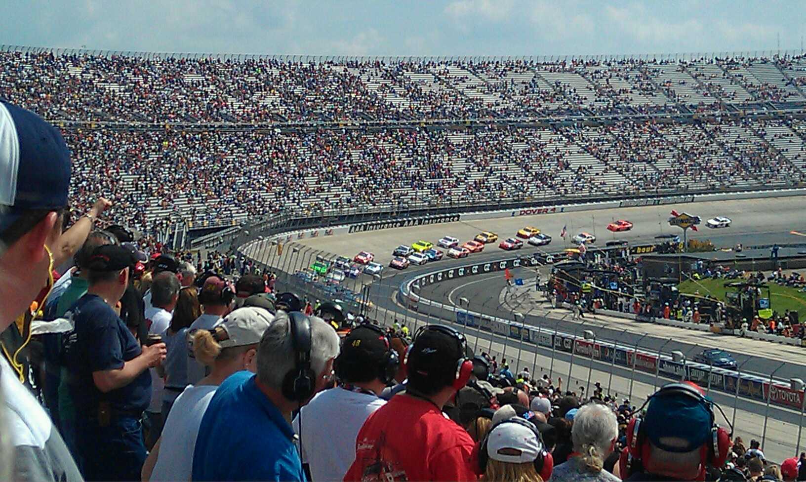 Dover International Speedway section Petty 249 row 33 seat 34 shared