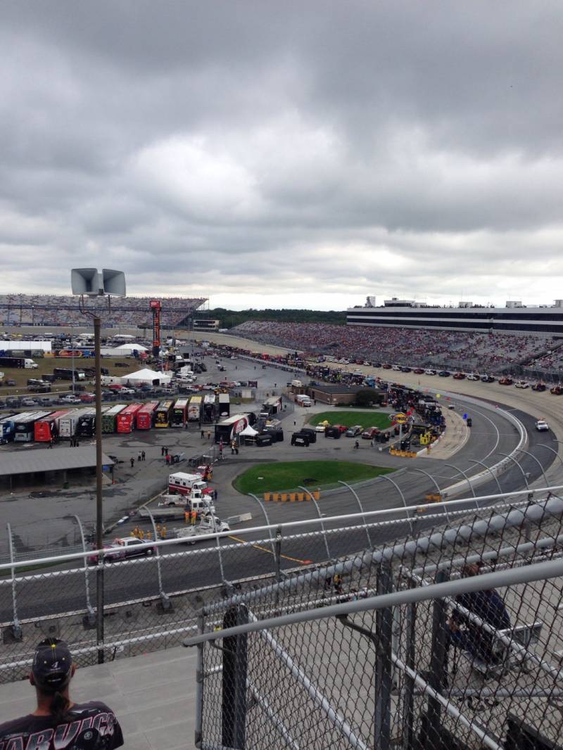 Dover International Speedway, section row seat 2