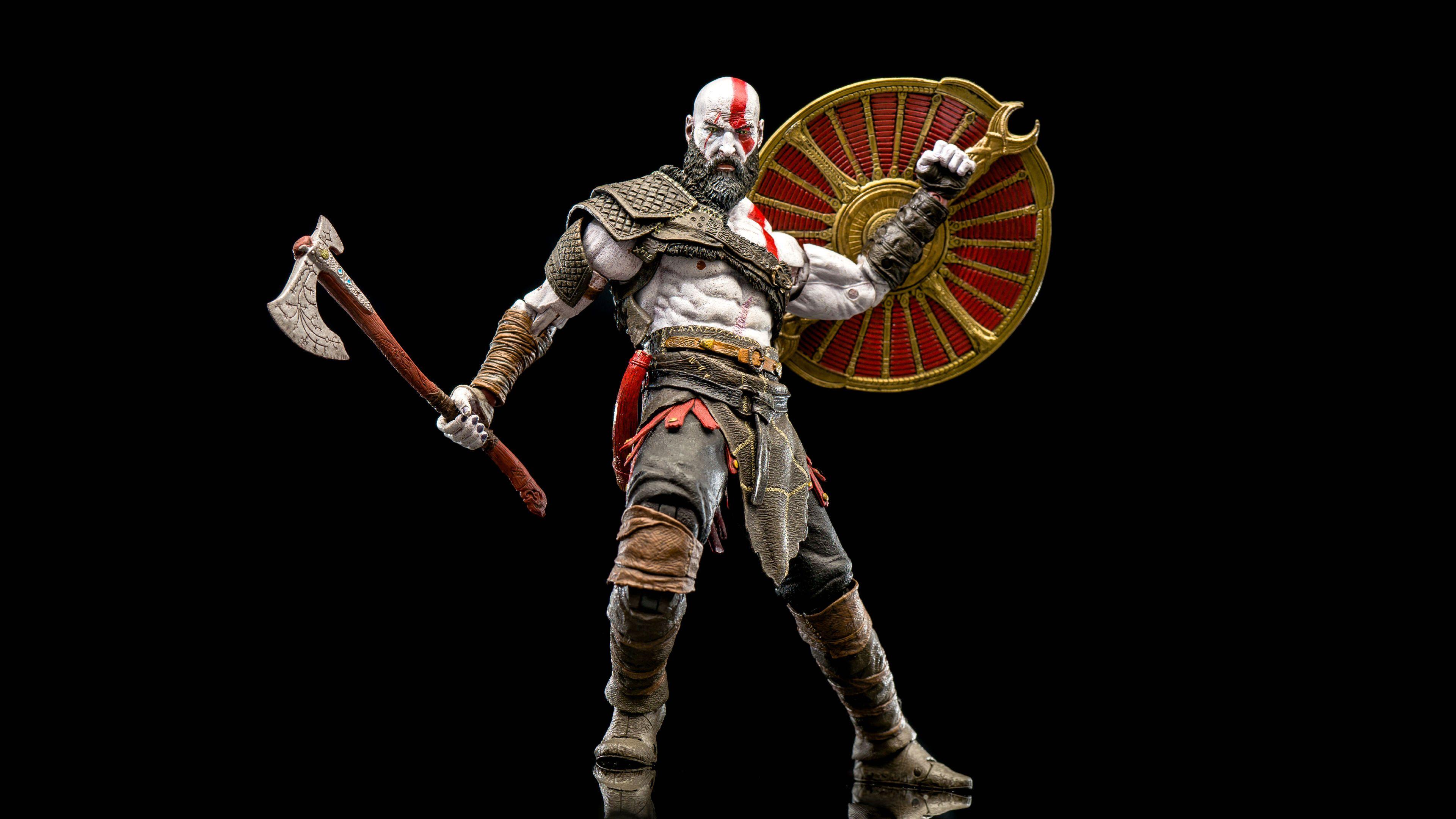 Wallpaper Kratos, God of War, 4K, Games