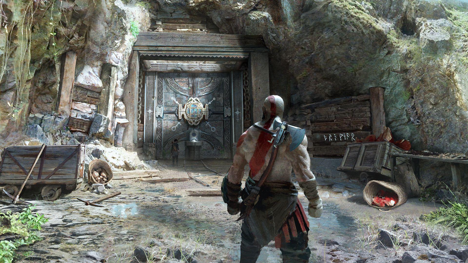 God of War (2018) Dungeon Entrance Image