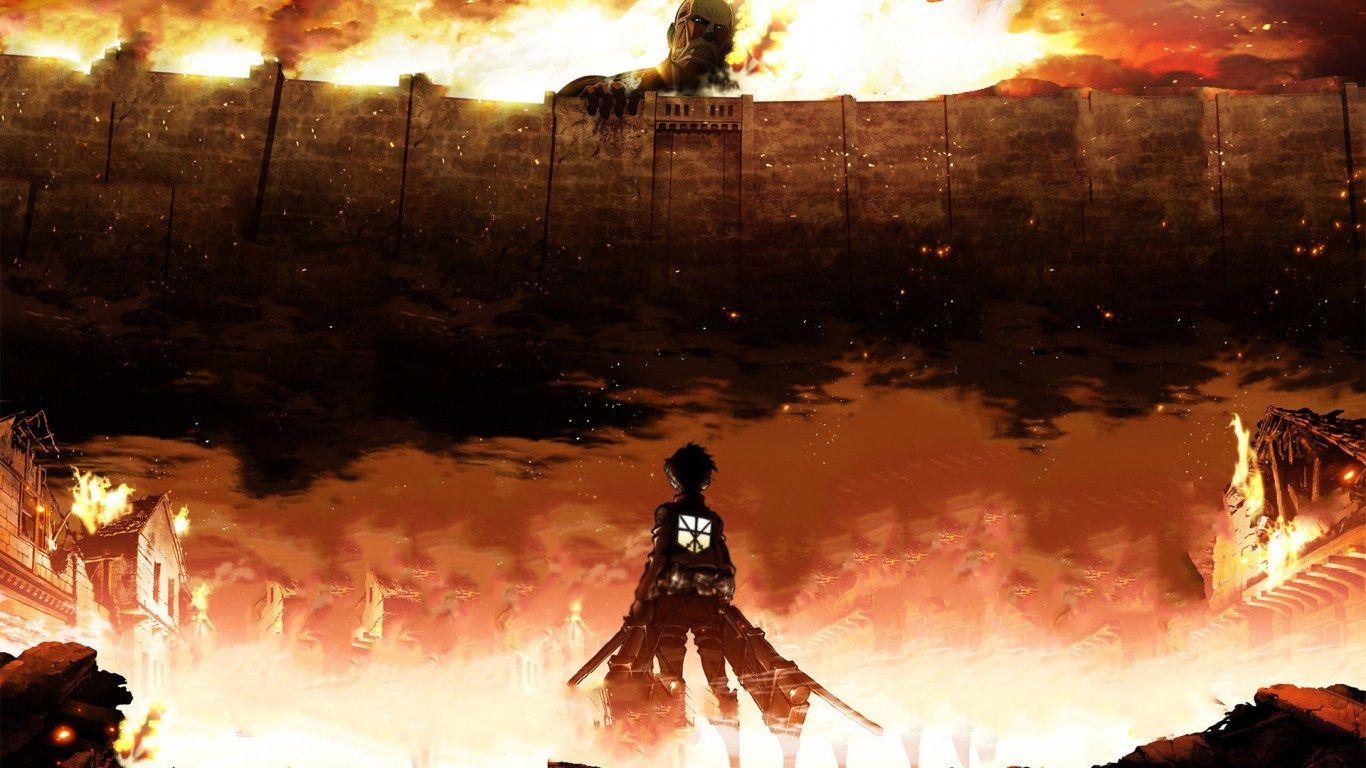 HD Background Attack On Titan Anime Series Wallpaper