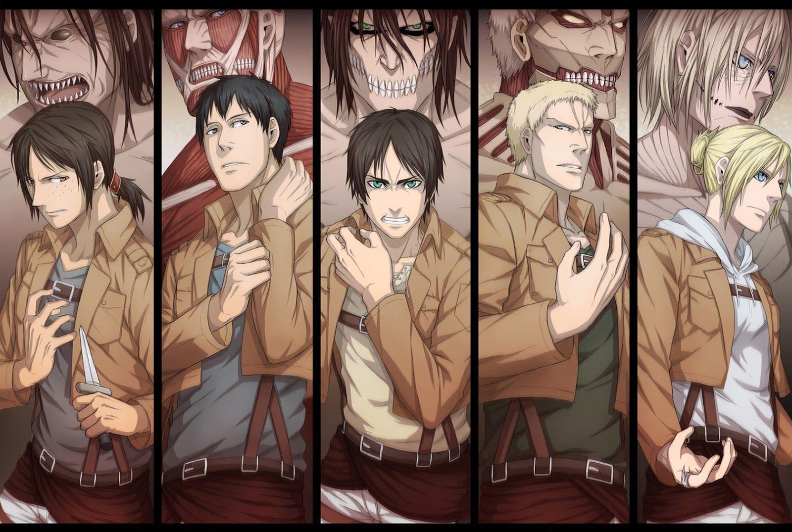 HD shingeki no kyojin wiki wallpapers