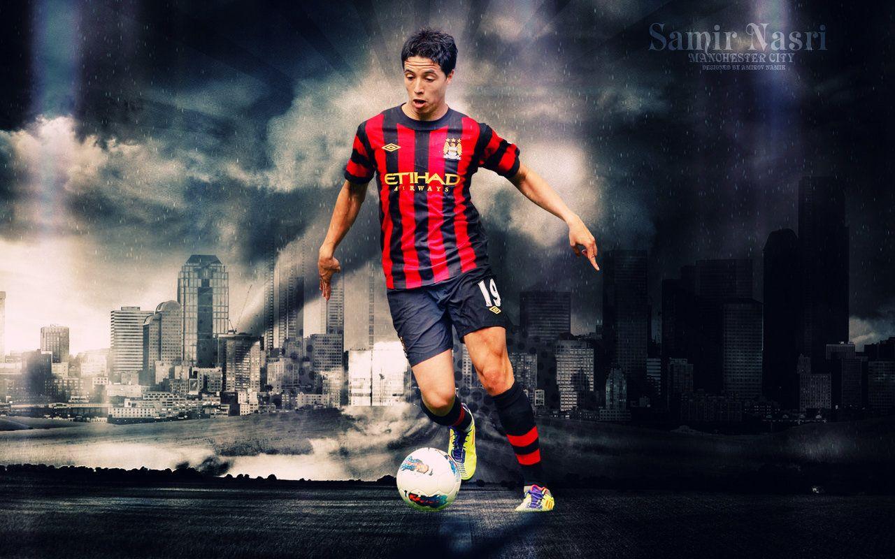 Samir Nasri Manchester City Wallpaper HD 2014. Football