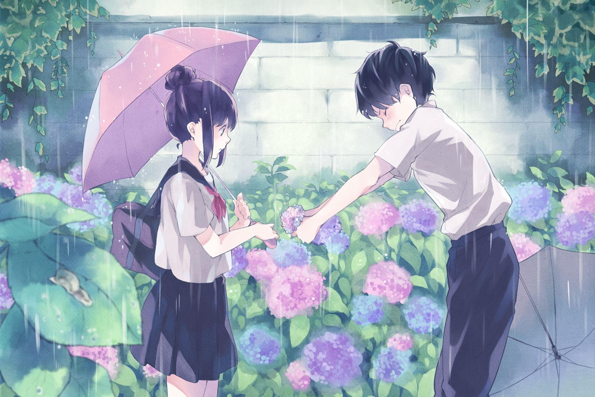 manga boy and girl