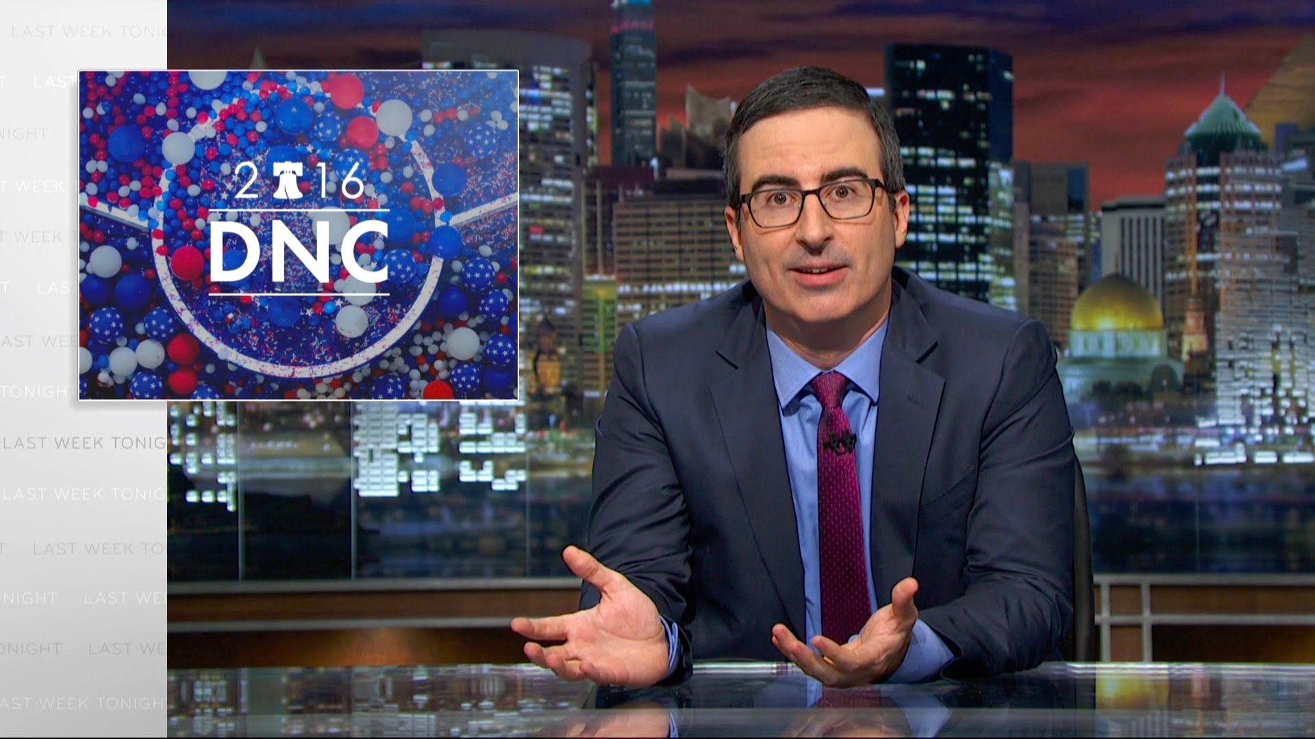 WATCH: John Oliver Compares Donald Trump to Bed of Nails 102.9