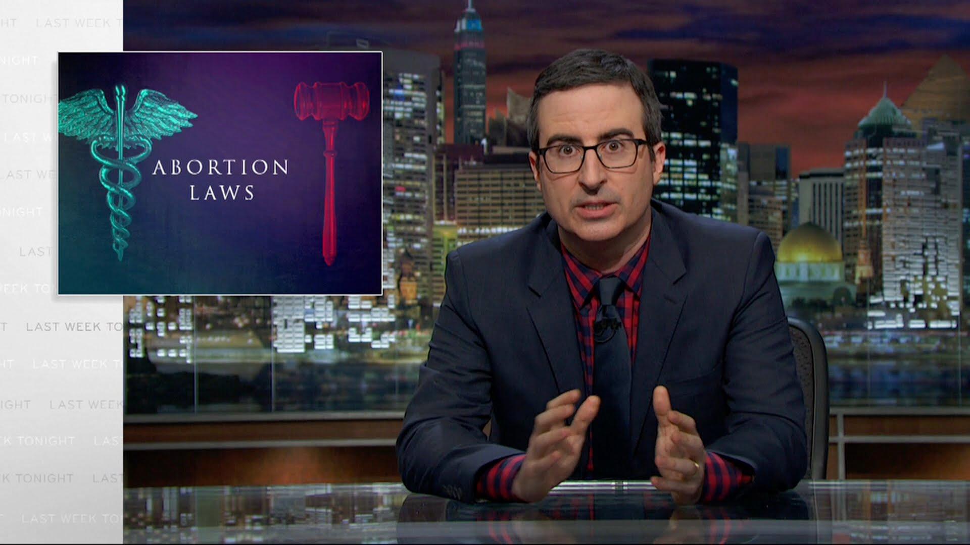 Abortion Laws: Last Week Tonight with John Oliver (HBO)