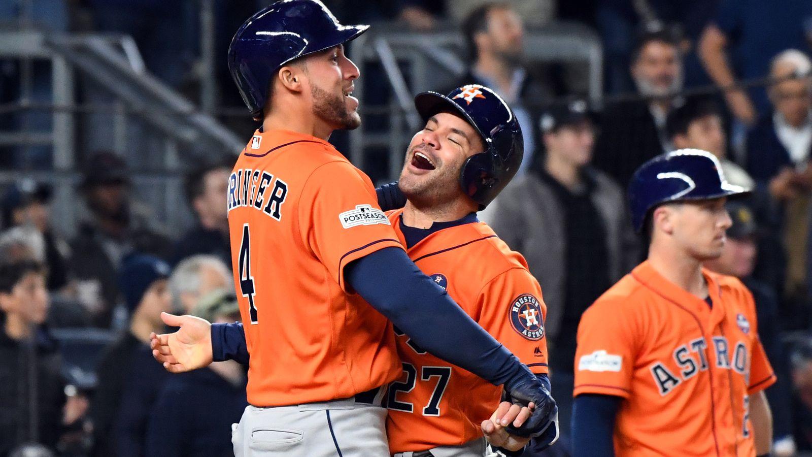 George Springer: Off day will be 'huge' for us