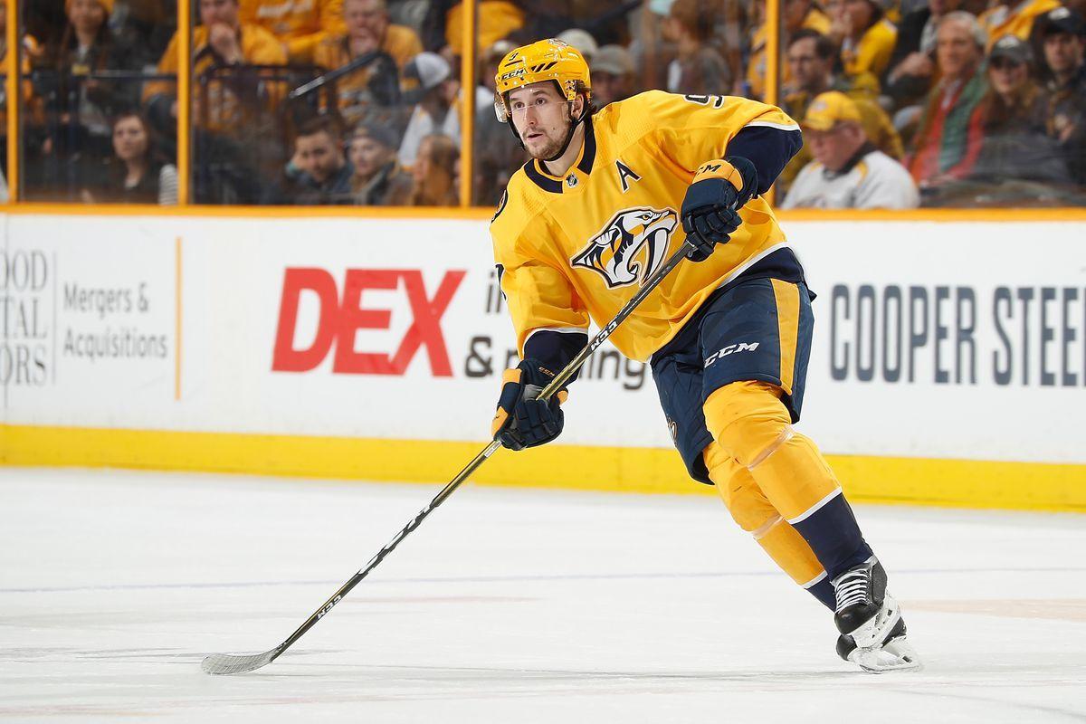 Injury Report: Filip Forsberg Out 4 6 Weeks The Forecheck