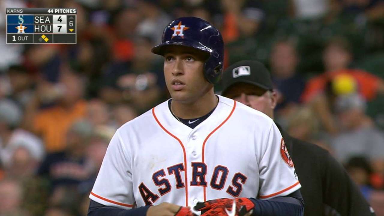 Astros George Springer 2nd in Final Vote tally