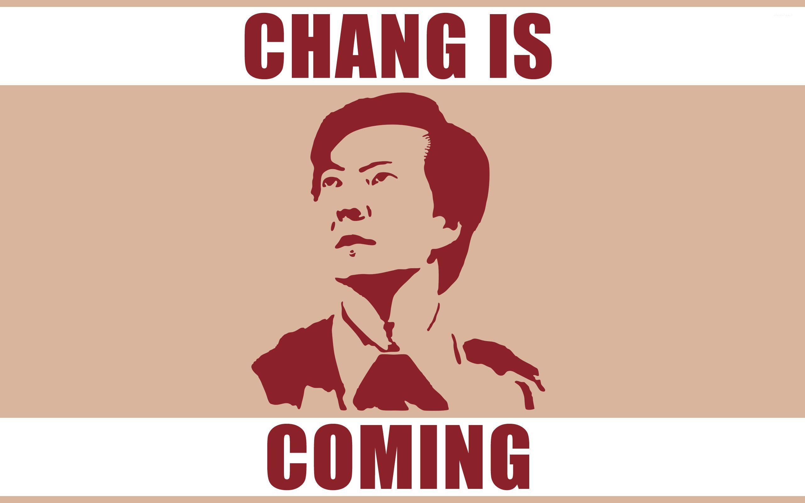 Chang is coming wallpaper wallpaper