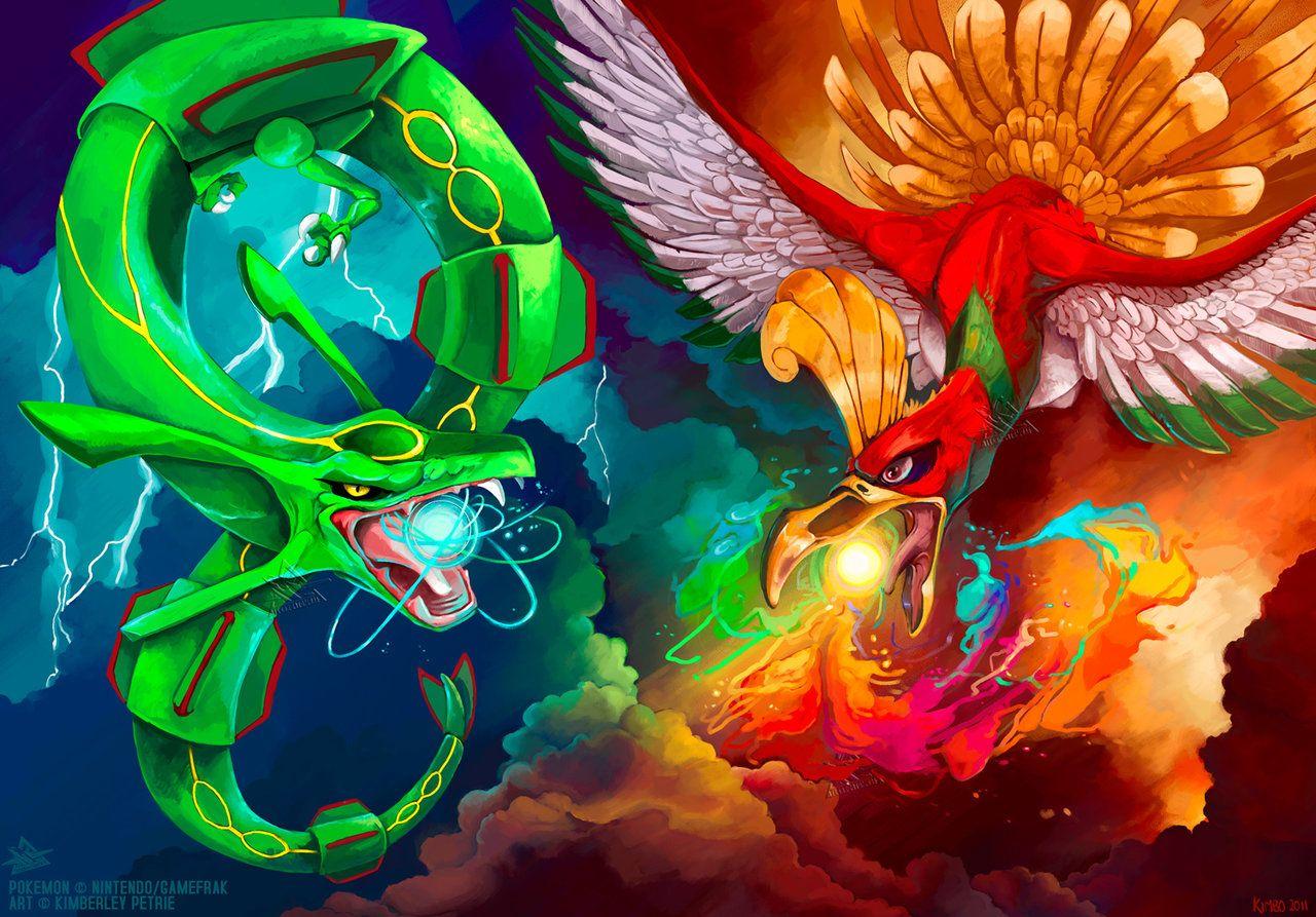 Download Ho-Oh Pokémon Go Poster Wallpaper