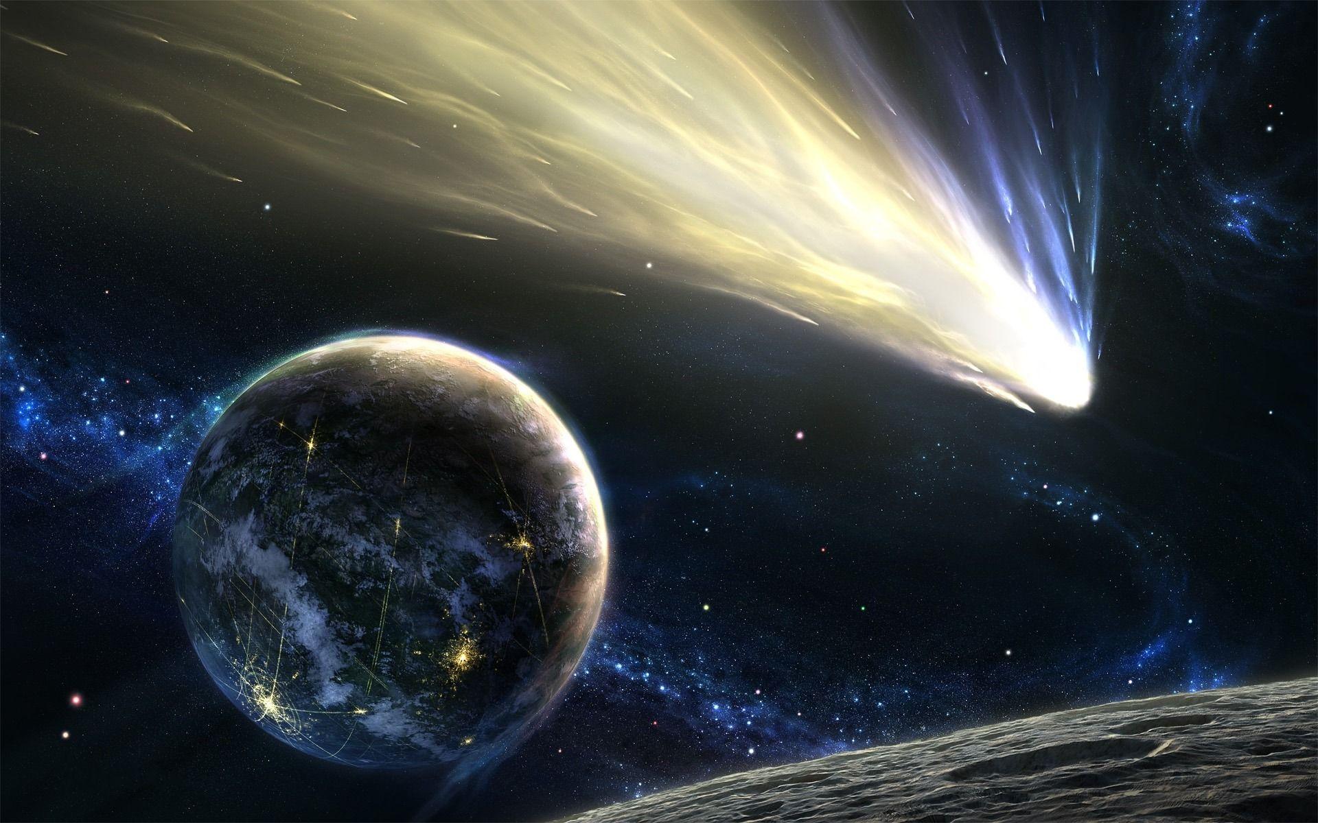 Comets And Asteroids Wallpaper about space. Image