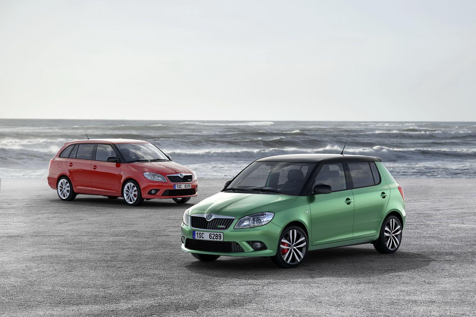 Skoda Fabia vRS Wallpaper