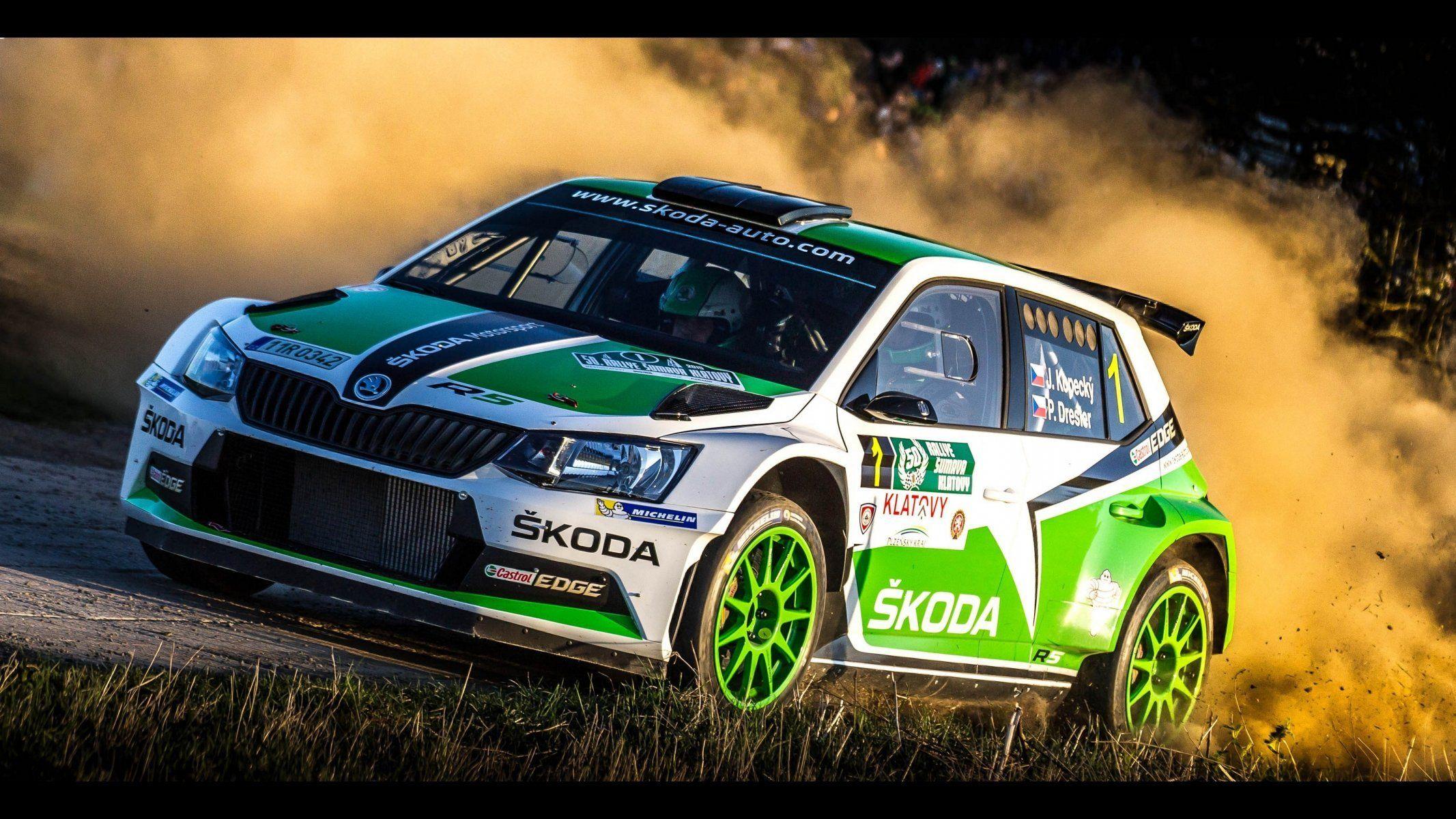 skoda fabia r5 nj rally HD wallpaper