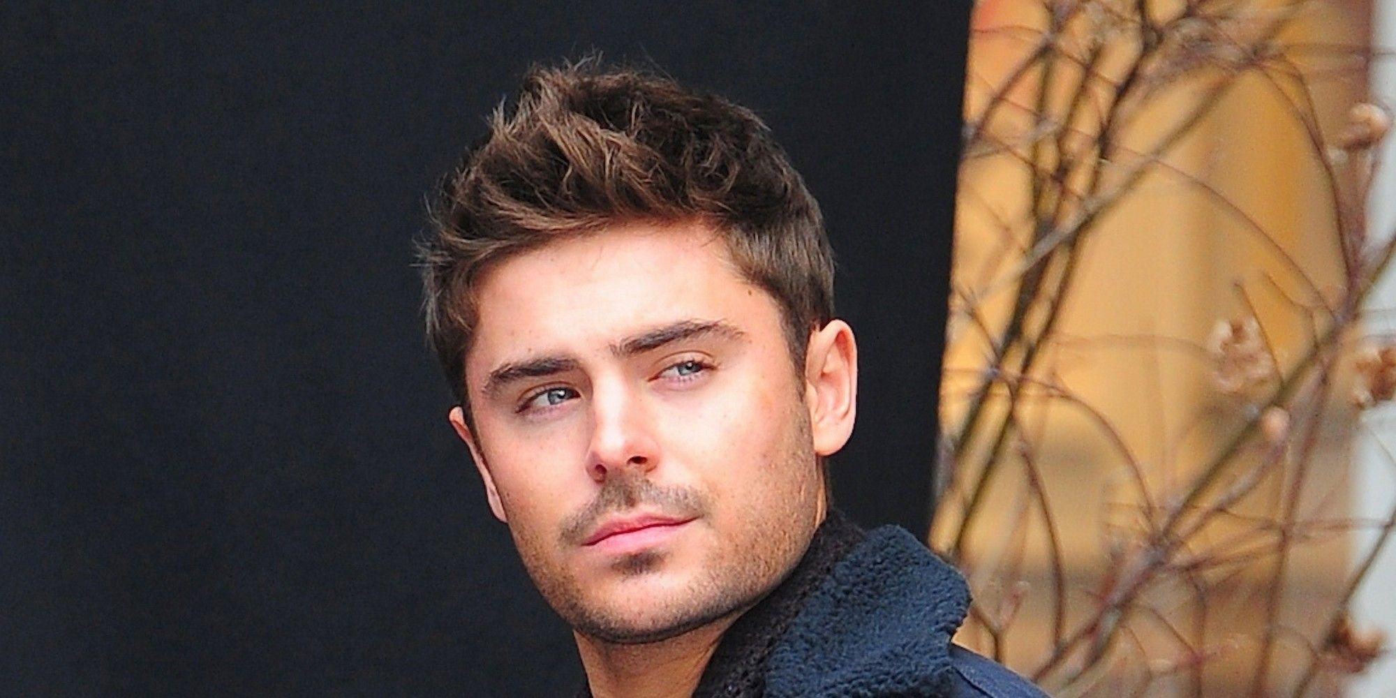 Zac Efron's Broken Jaw Doesn't Stop Him From Going To The Gym