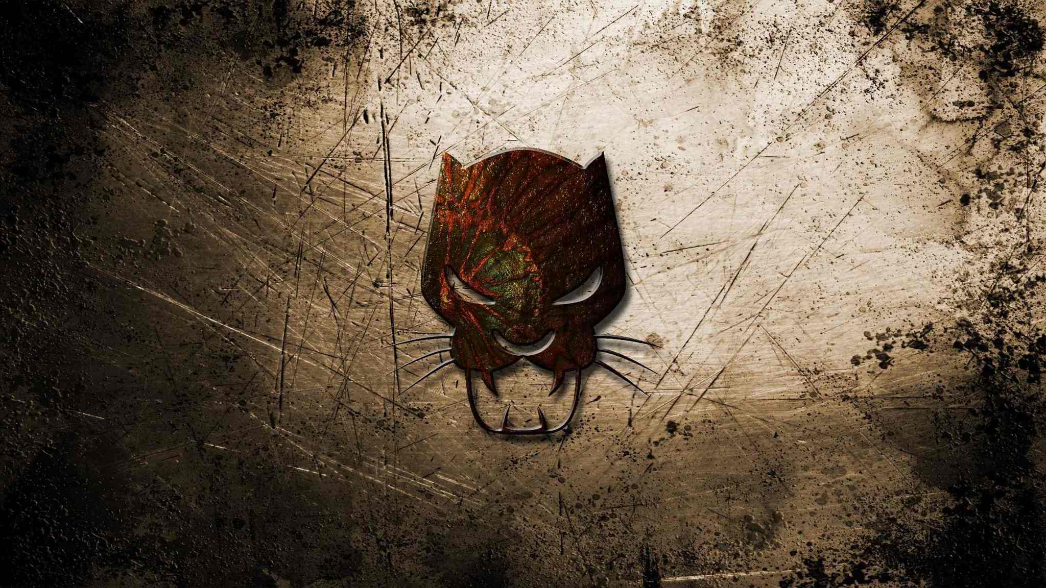 Black Panther Logo 2048x1152 Resolution HD 4k Wallpaper