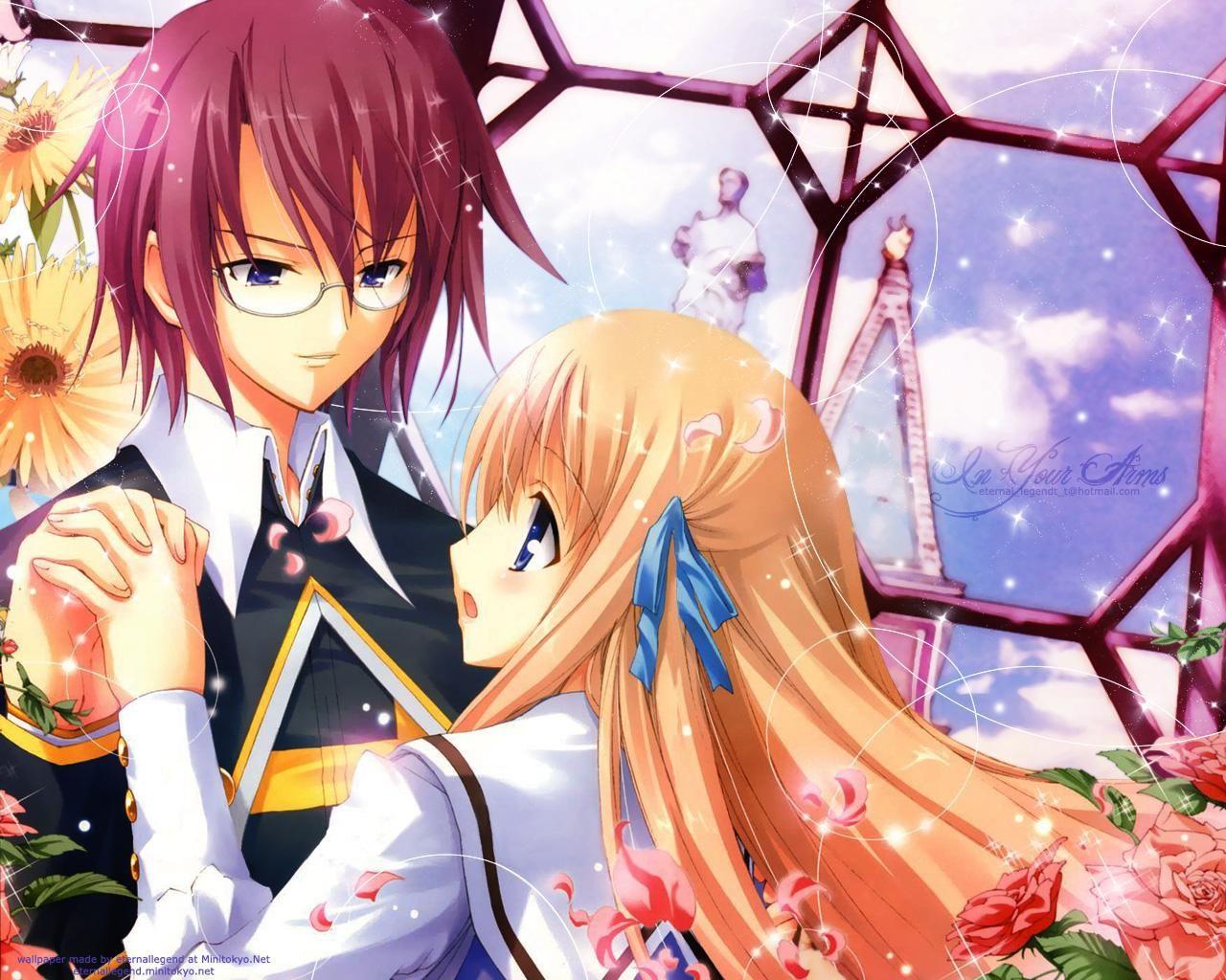 Dakaroth image Anime boy + Girl HD wallpaper and background photo