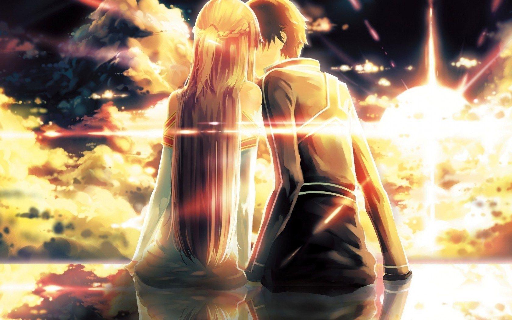 Anime Boy And Girl Wallpapers Wallpaper Cave