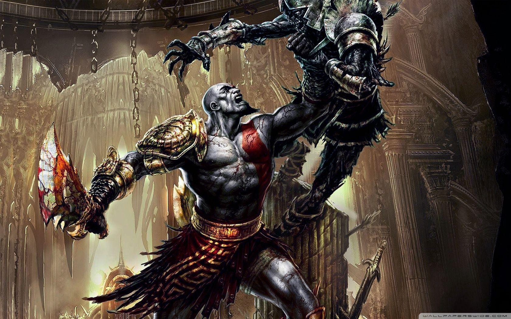 God Of War III ❤ 4K HD Desktop Wallpaper for 4K Ultra HD TV • Wide