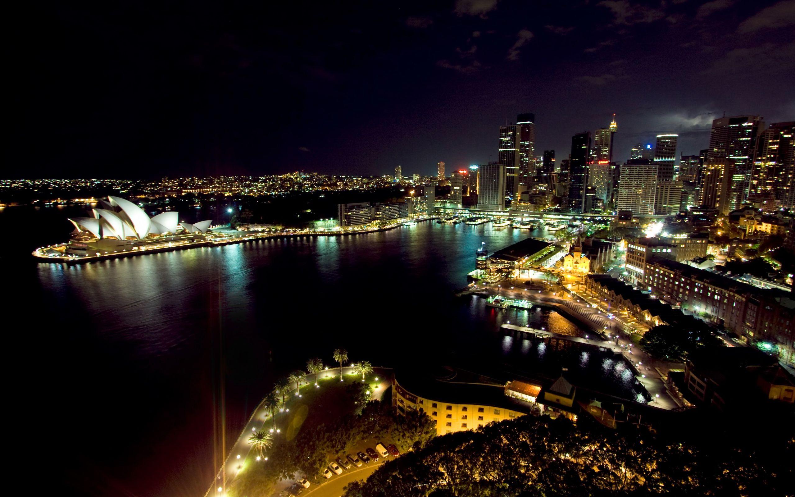 HD Sydney Wallpaper: The Roar Of Opera House In The Harbor