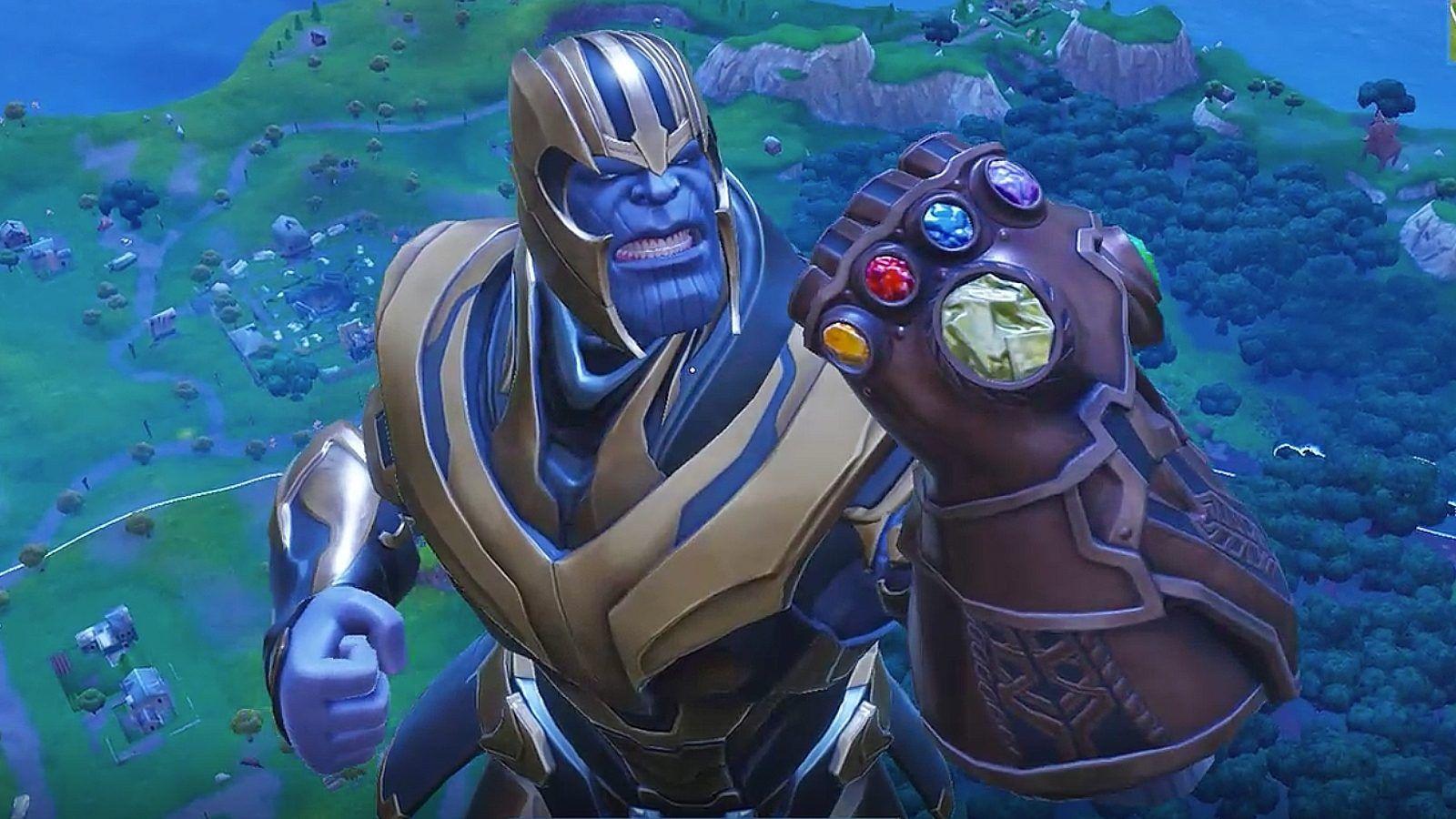The First Videos of Thanos in Fortnite Don't Disappoint with High