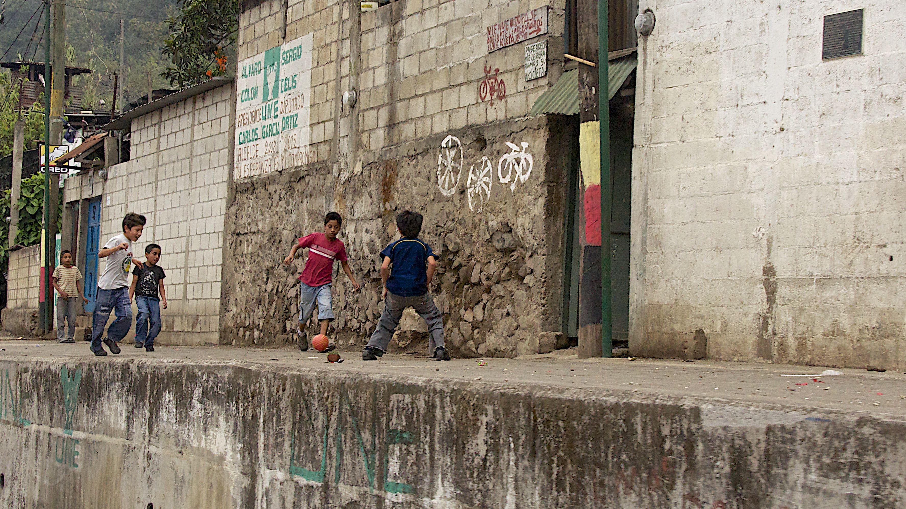 Wallpaper, city, street, wall, road, town, soccer, play, concrete