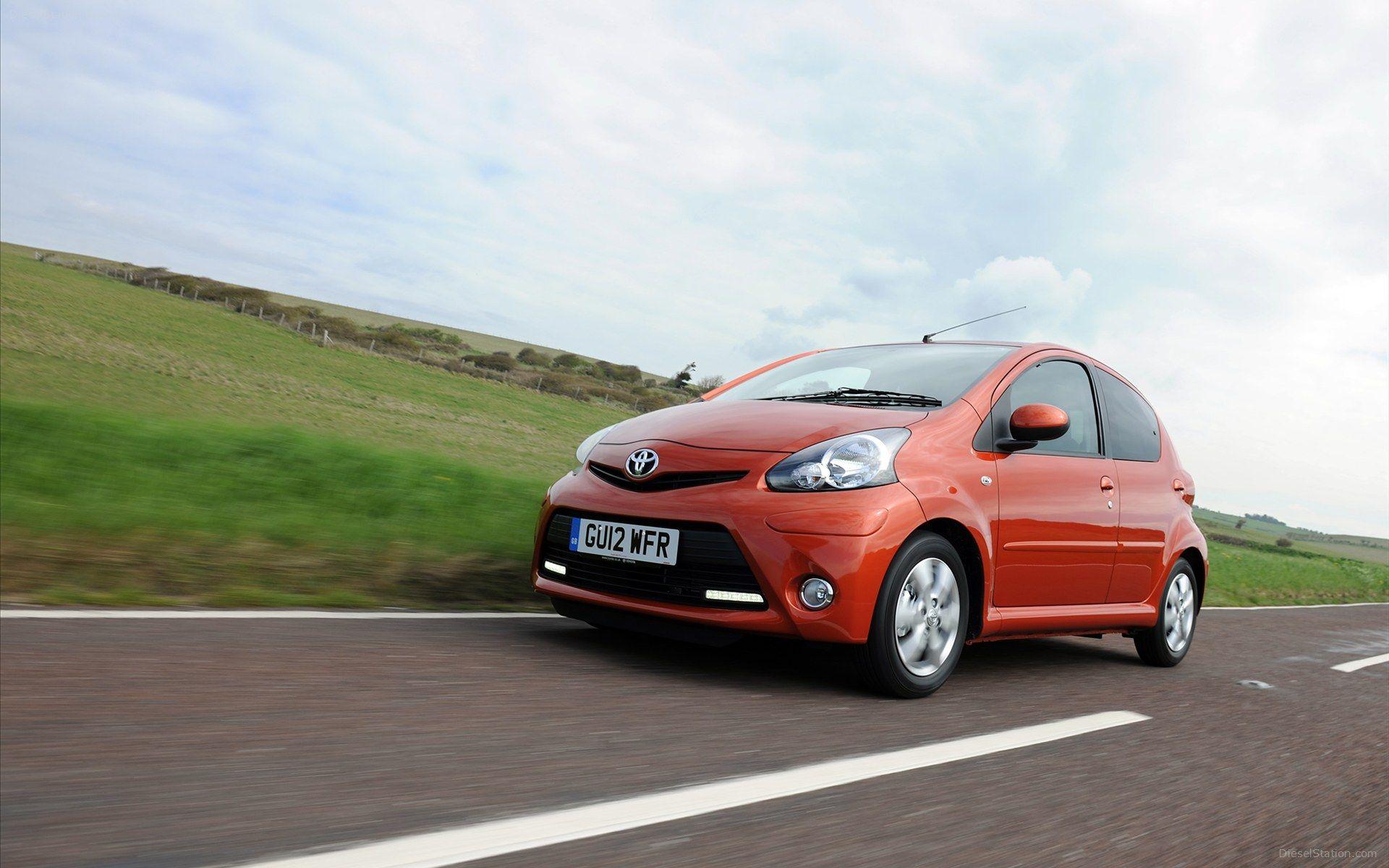 Toyota Aygo Fire 2012 Widescreen Exotic Car Wallpaper of 32