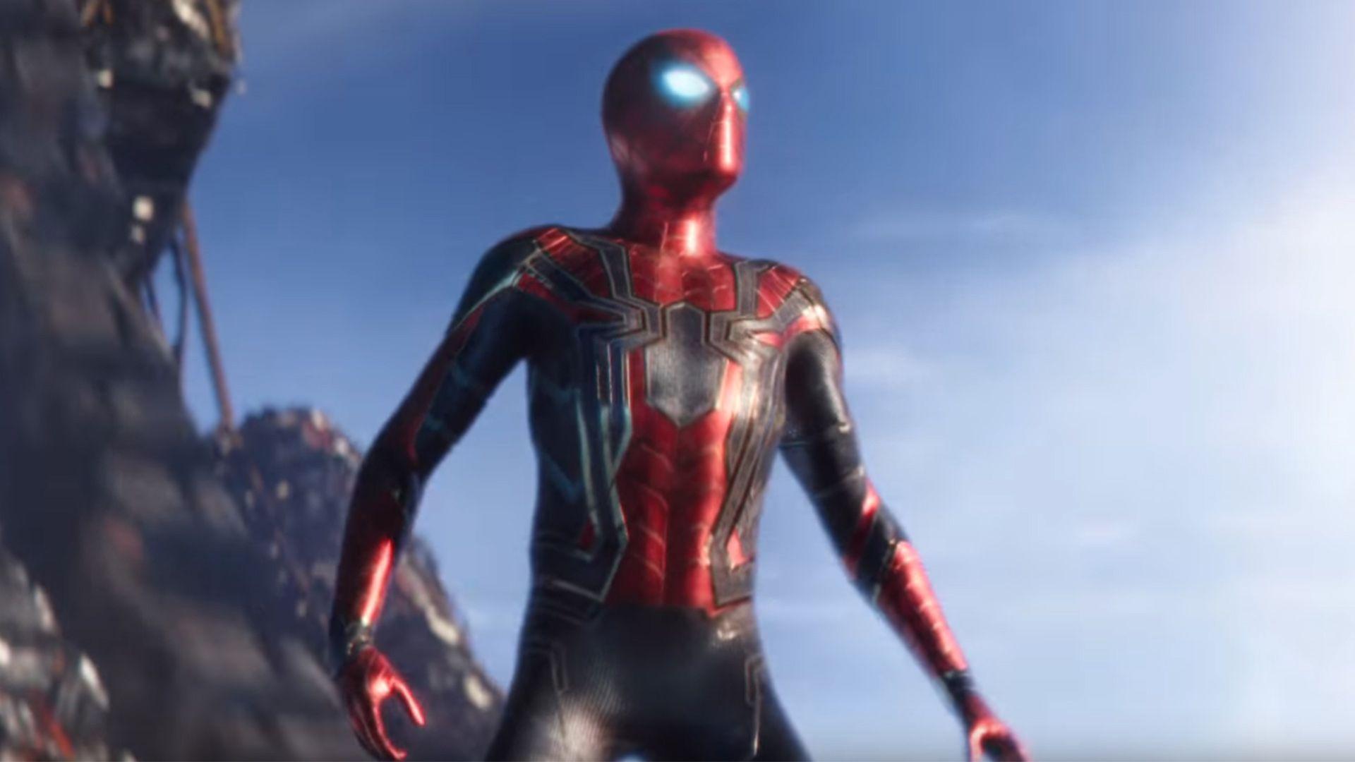 Avengers: Infinity War Teaser Shows Spider Man Fall From Space