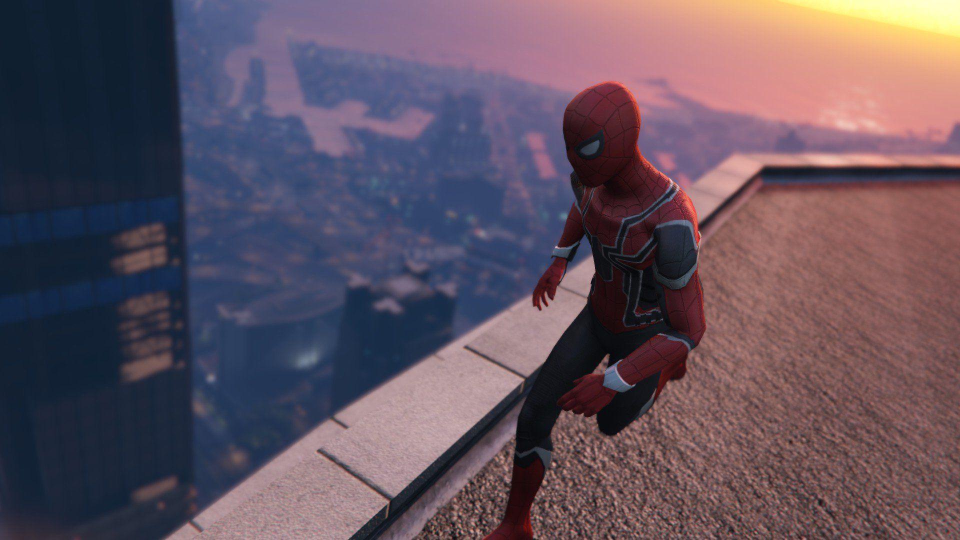 Spider Man: Infinity Wars Iron Spider [2K] [Add On Ped]